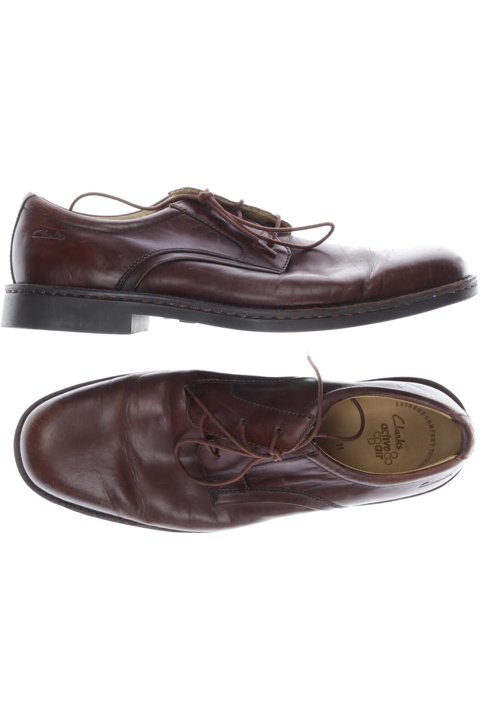 

Clarks Herren Halbschuh, braun, Gr. 11