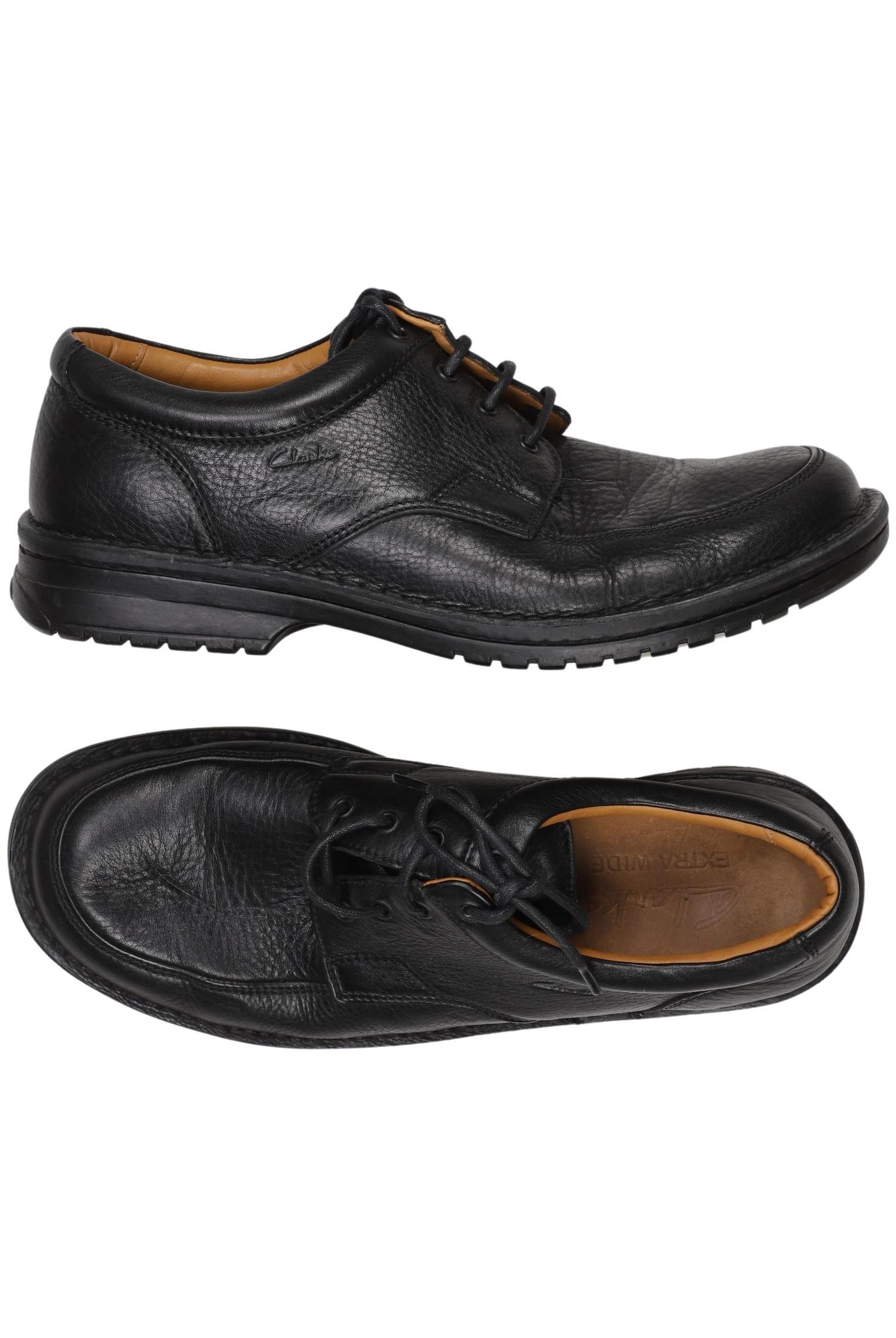 

Clarks Herren Halbschuh, schwarz, Gr. 11