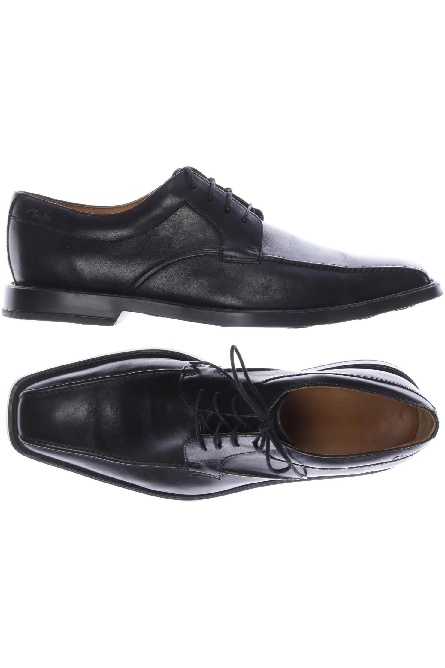 

Clarks Herren Halbschuh, schwarz, Gr. 9