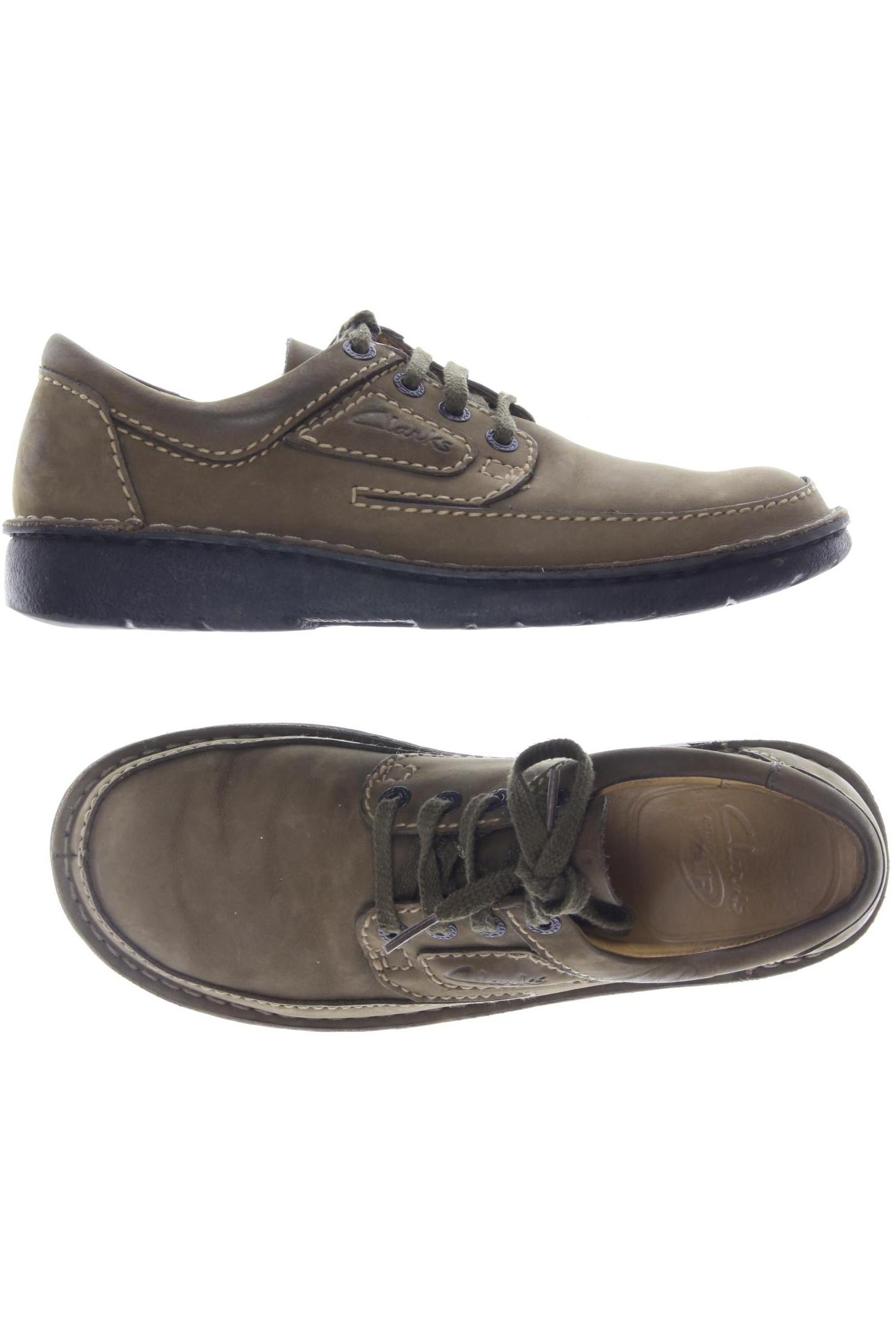

Clarks Herren Halbschuh, braun, Gr. 7.5