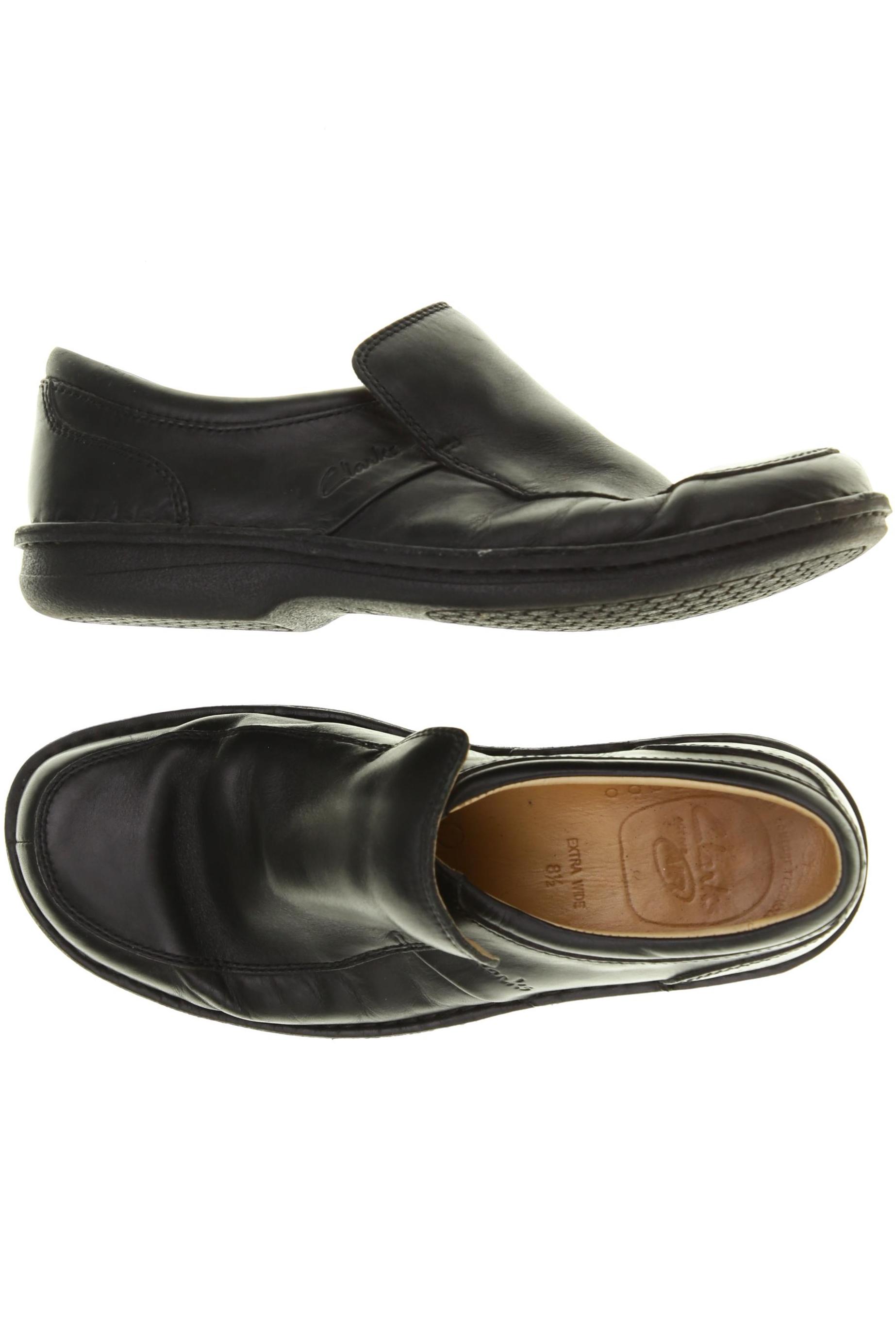 

Clarks Herren Halbschuh, schwarz, Gr. 8.5