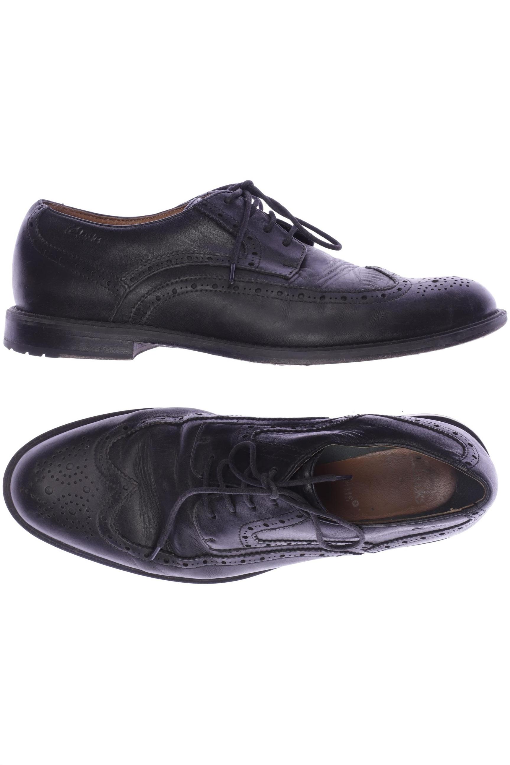 

Clarks Herren Halbschuh, schwarz, Gr. 8