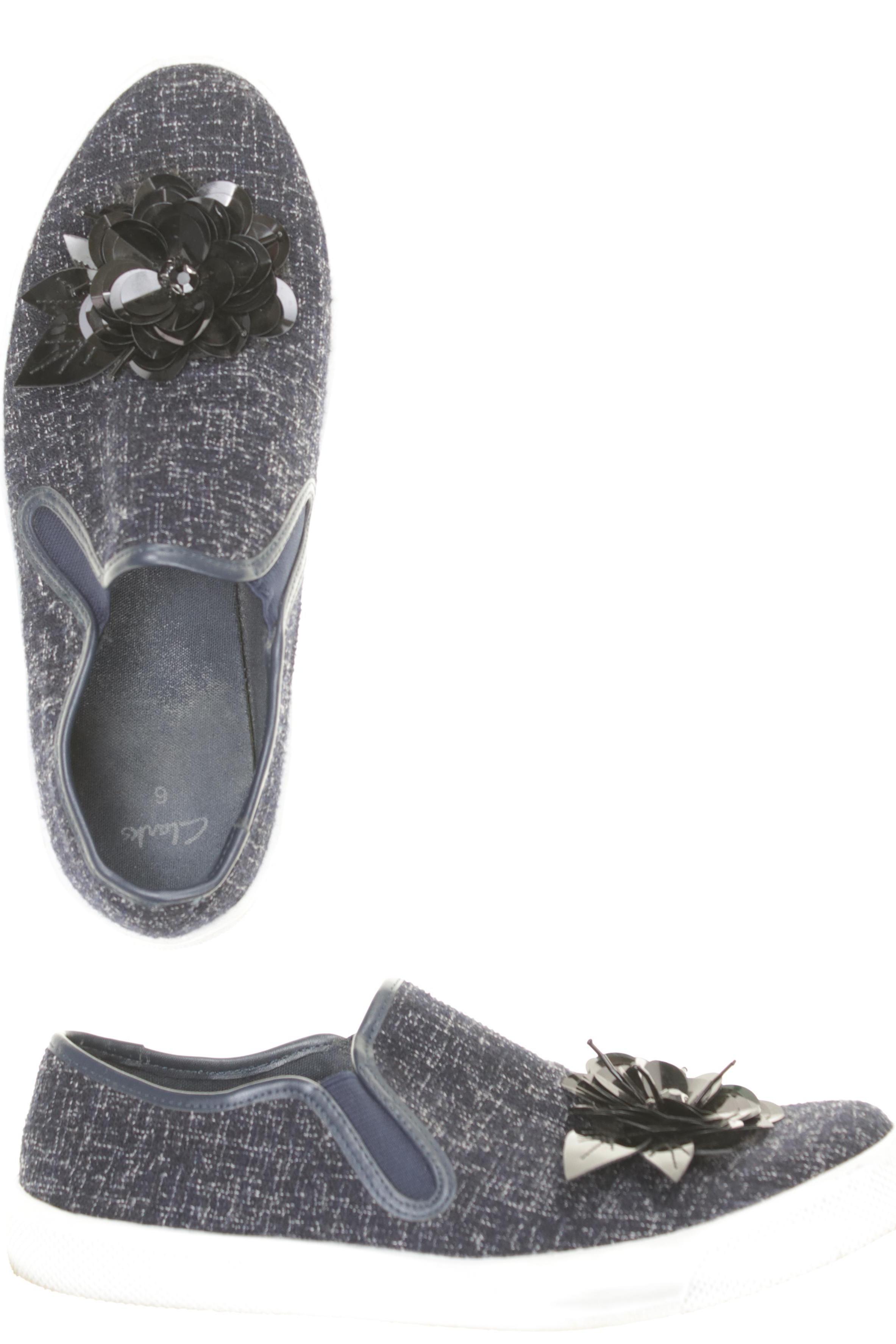 

Clarks Herren Halbschuh, blau, Gr. 6