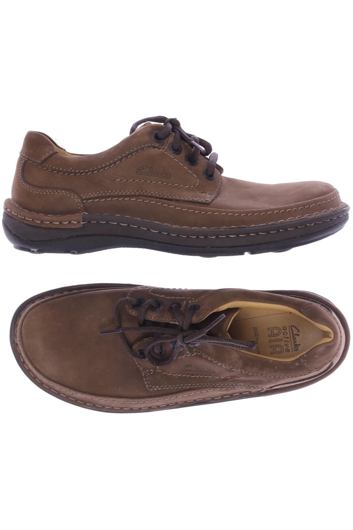 

Clarks Herren Halbschuh, braun, Gr. 6.5