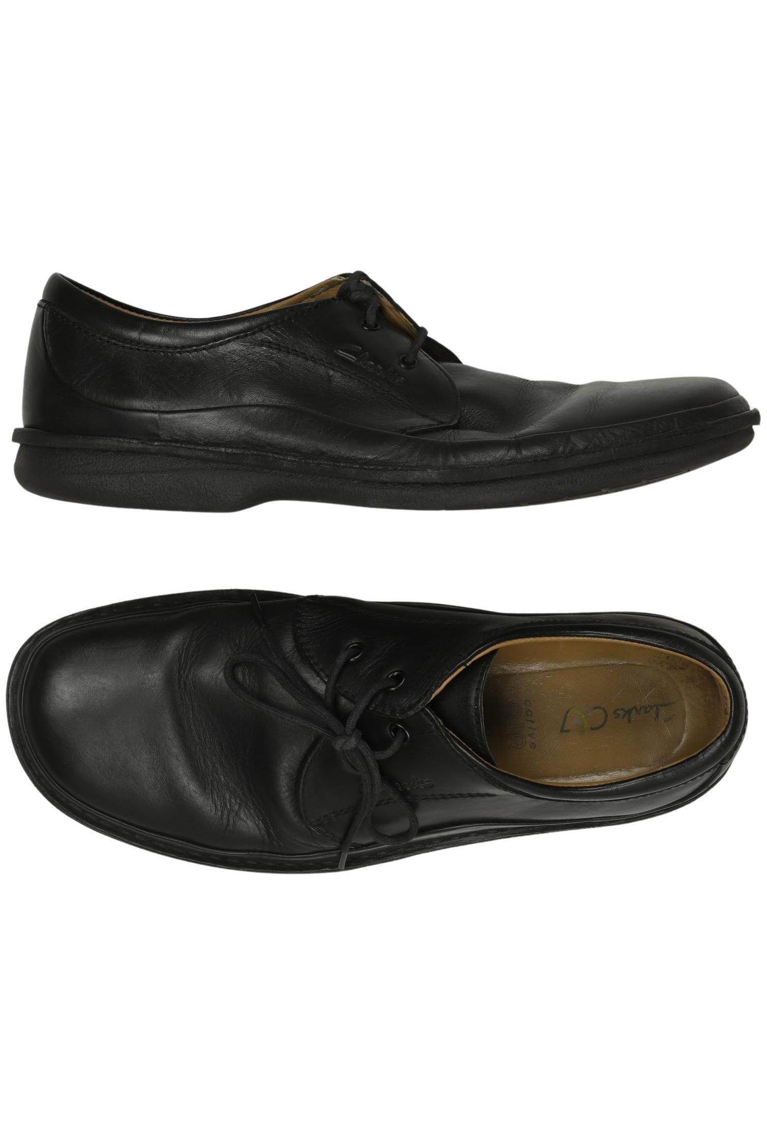 

Clarks Herren Halbschuh, schwarz, Gr. 10