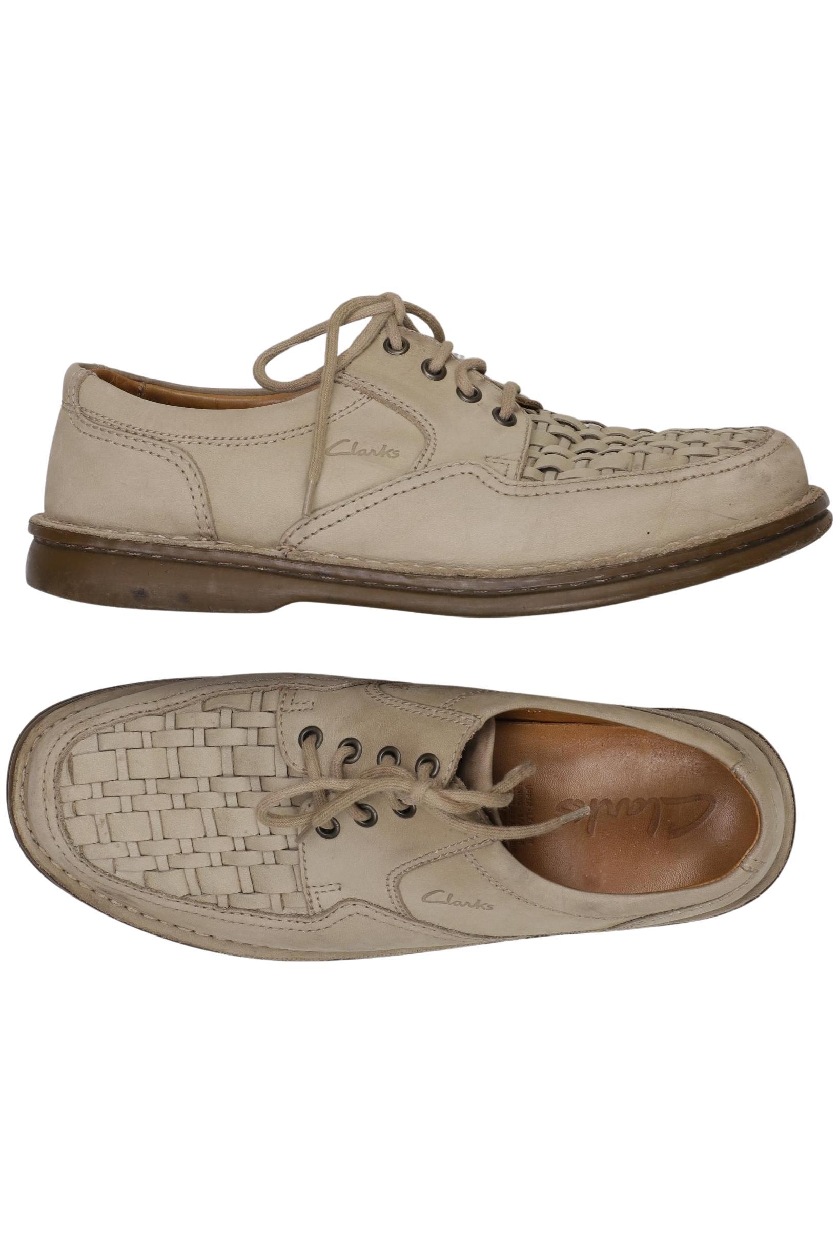 

Clarks Herren Halbschuh, beige, Gr. 9.5