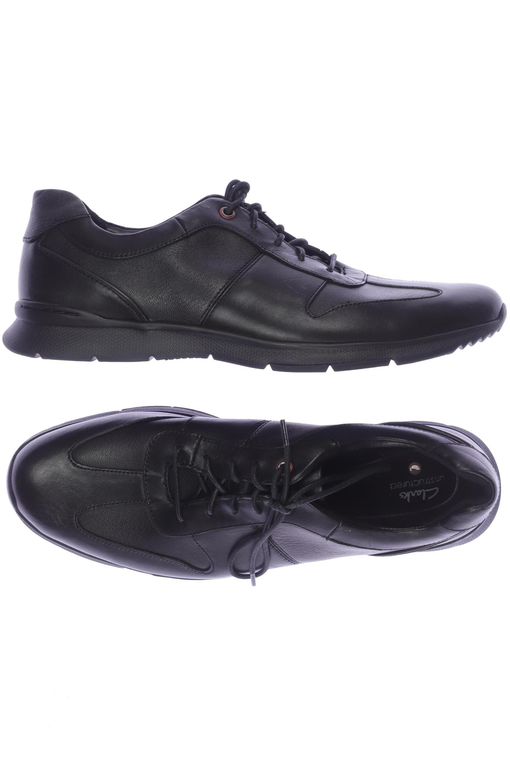 

Clarks Herren Halbschuh, schwarz, Gr. 42