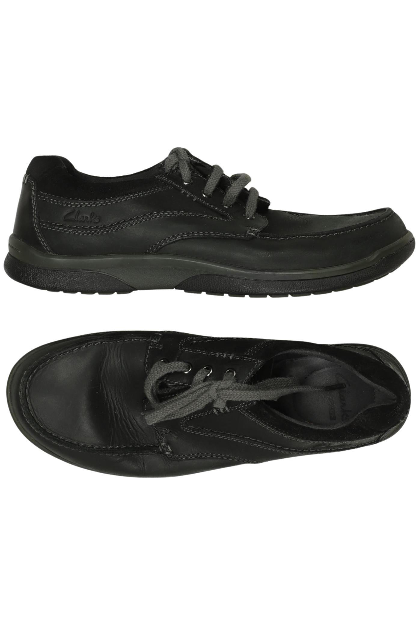 

Clarks Herren Halbschuh, schwarz, Gr. 42