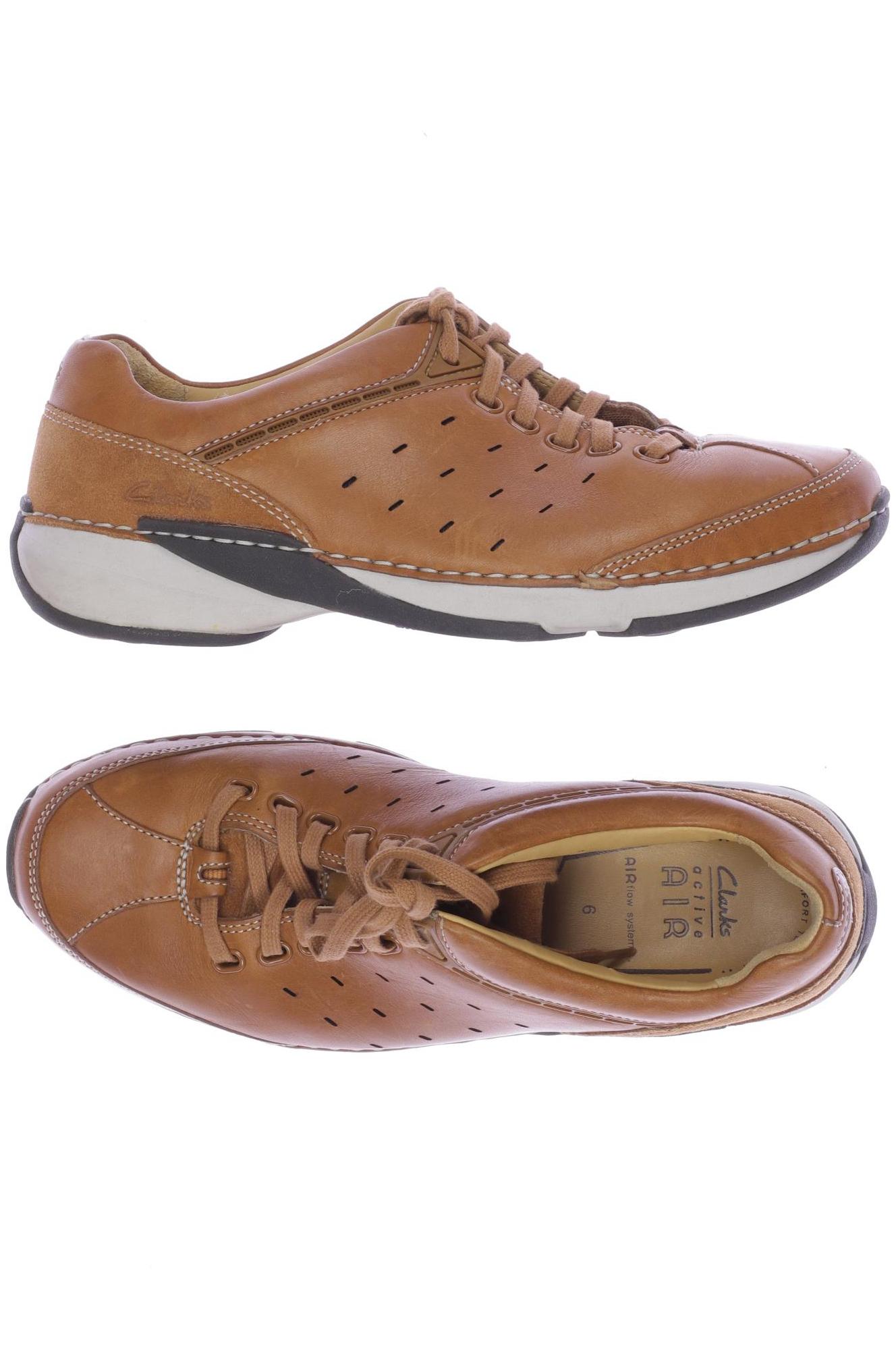 

Clarks Herren Halbschuh, braun, Gr. 6