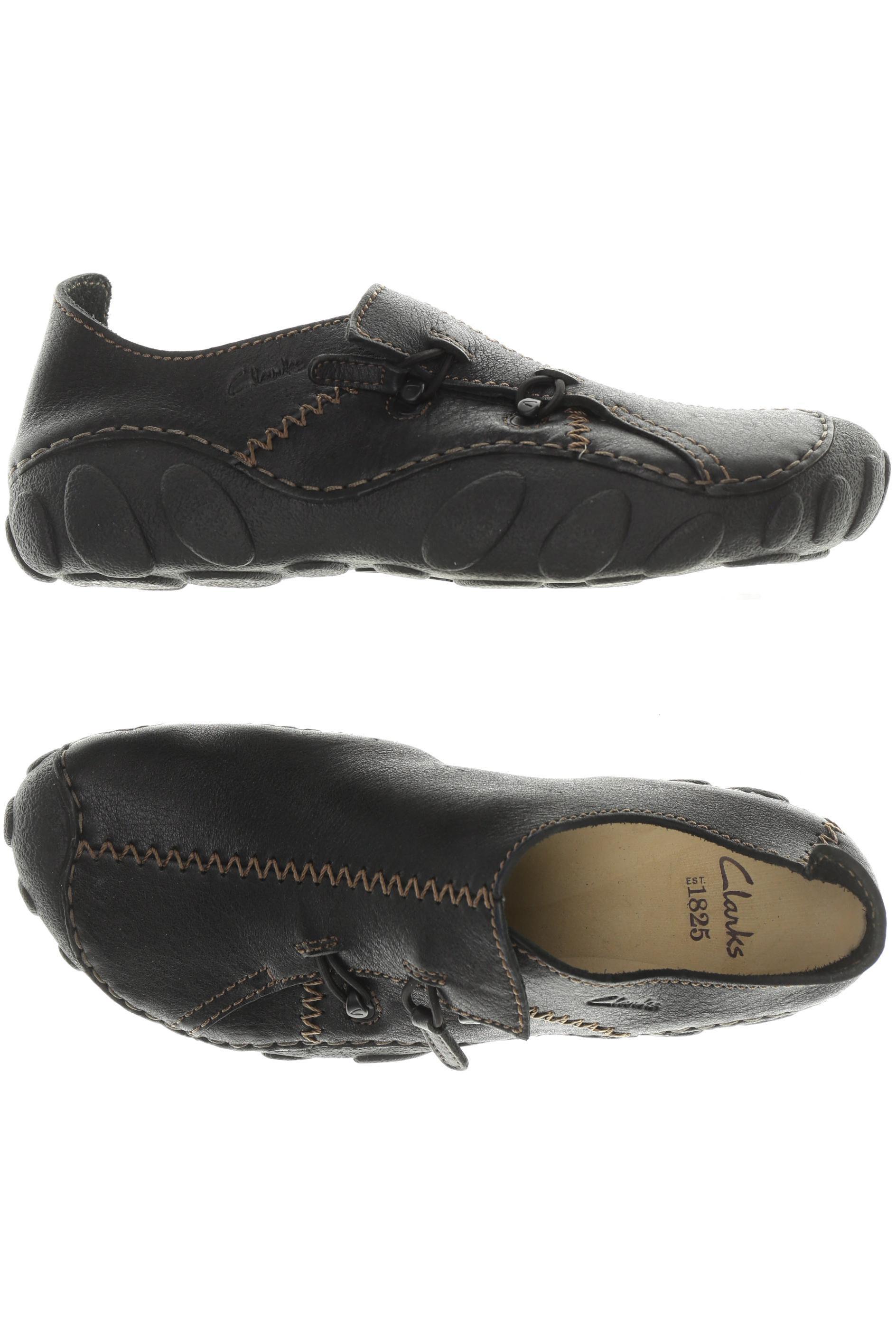 

Clarks Herren Halbschuh, schwarz, Gr. 42.5