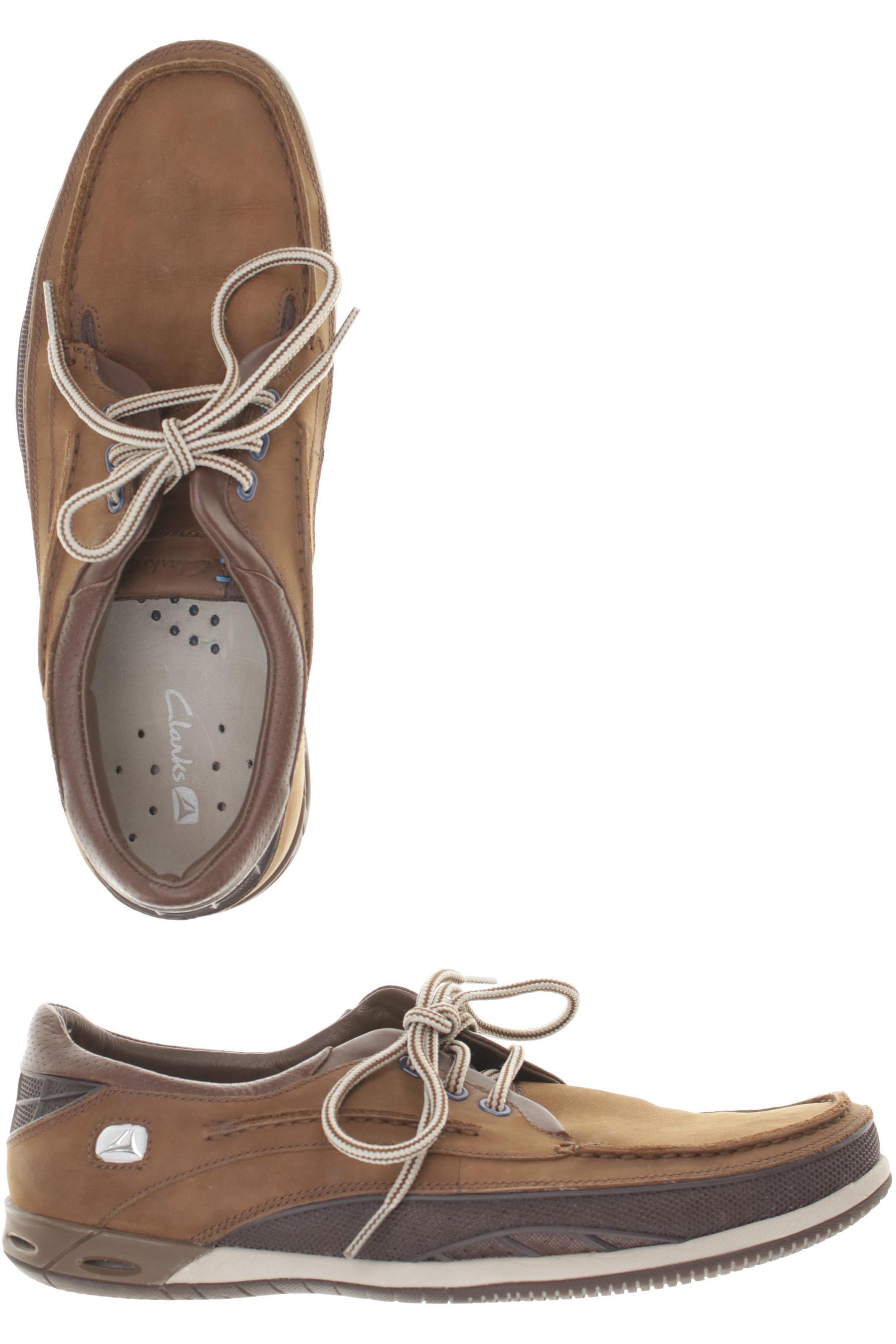 

Clarks Herren Halbschuh, braun, Gr. 9