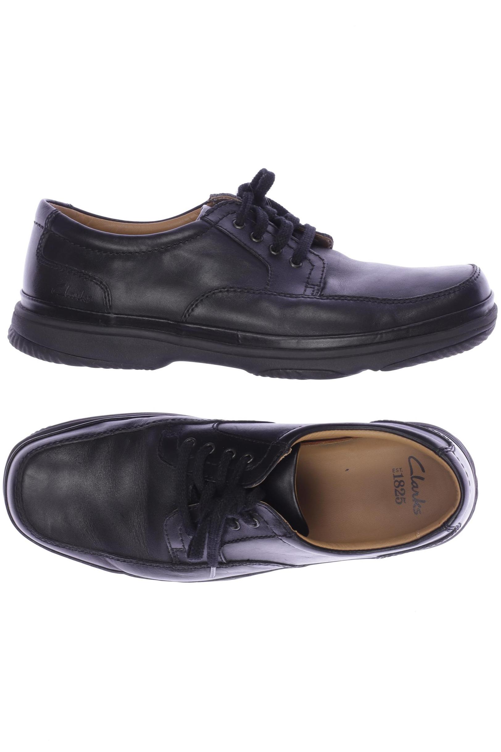

Clarks Herren Halbschuh, schwarz, Gr. 42.5