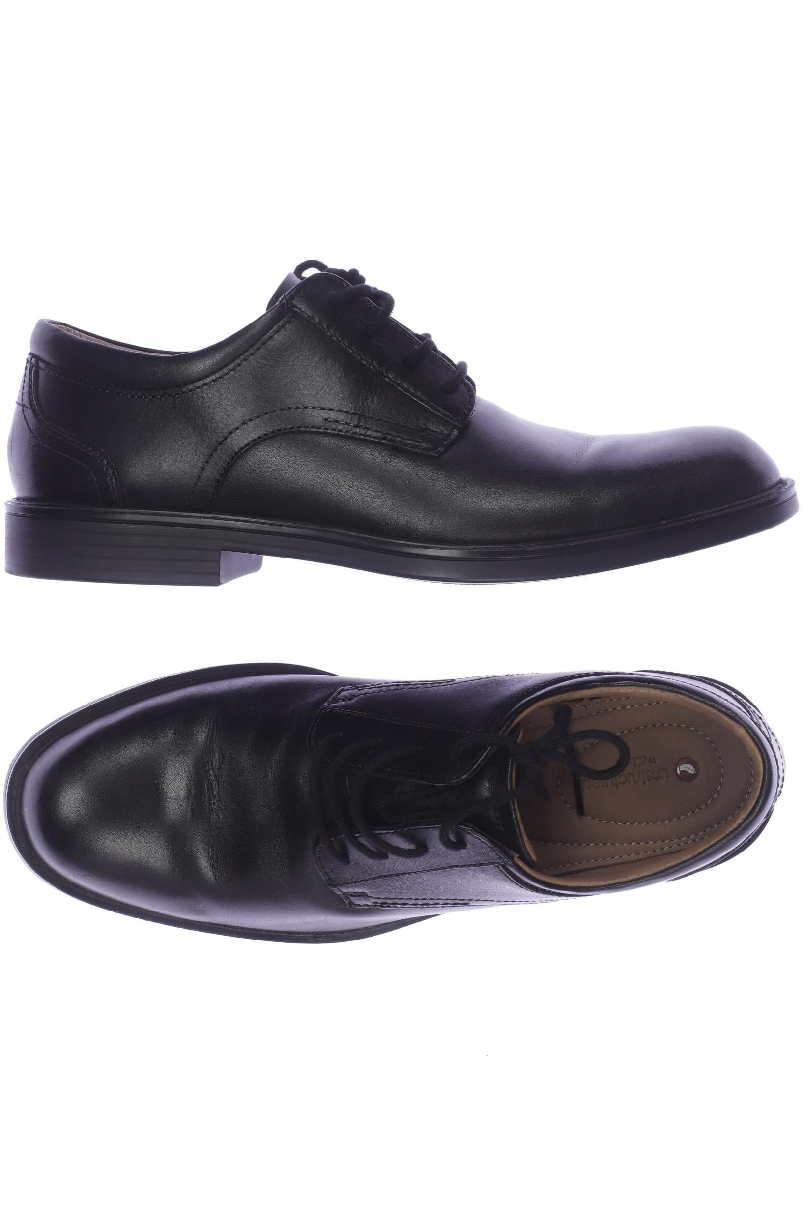 

Clarks Herren Halbschuh, schwarz, Gr. 42