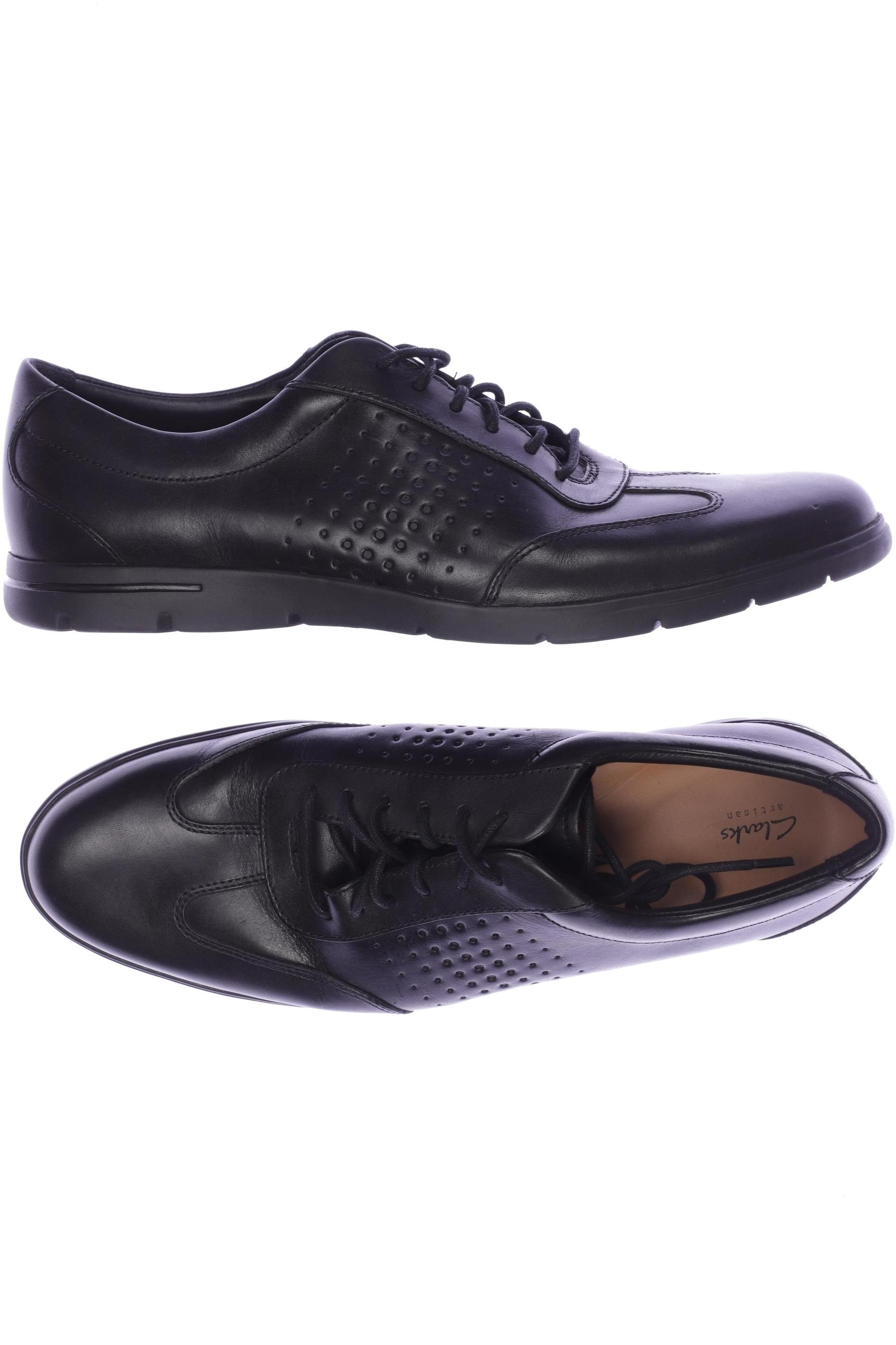 

Clarks Herren Halbschuh, schwarz, Gr. 44.5