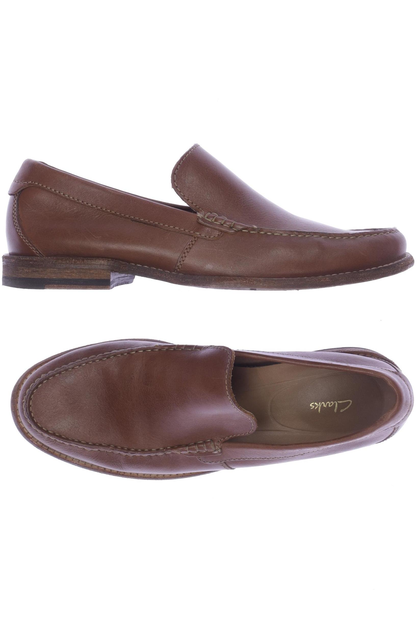 

Clarks Herren Halbschuh, braun, Gr. 42.5