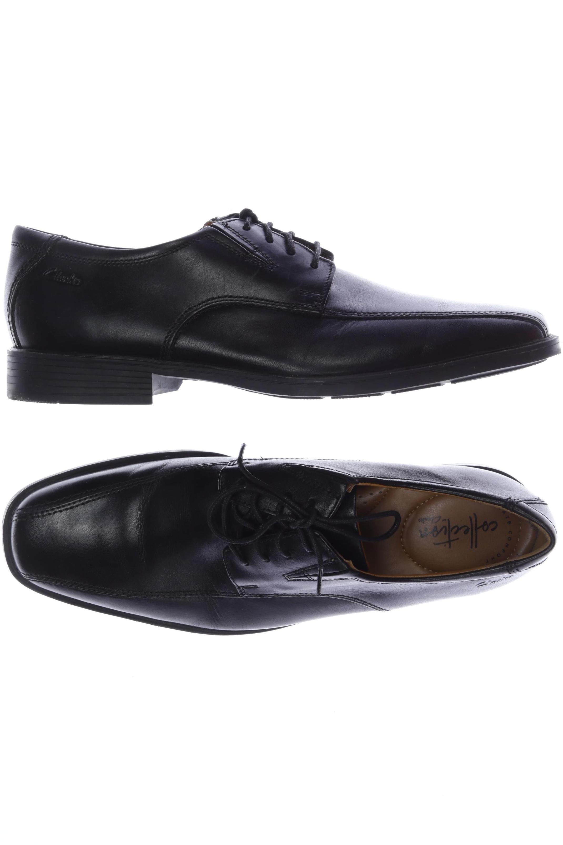 

Clarks Herren Halbschuh, schwarz, Gr. 42