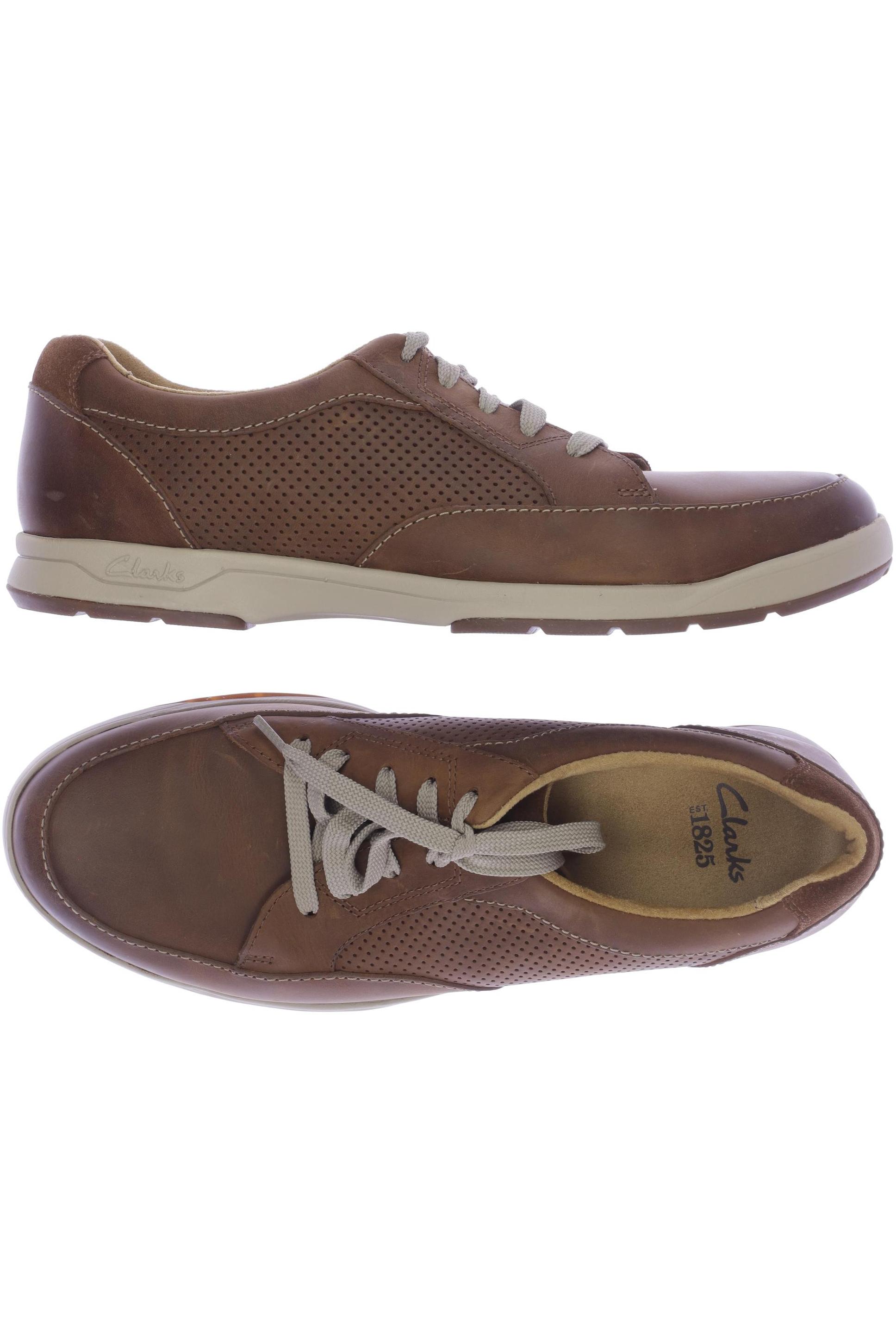 

Clarks Herren Halbschuh, braun, Gr. 42.5