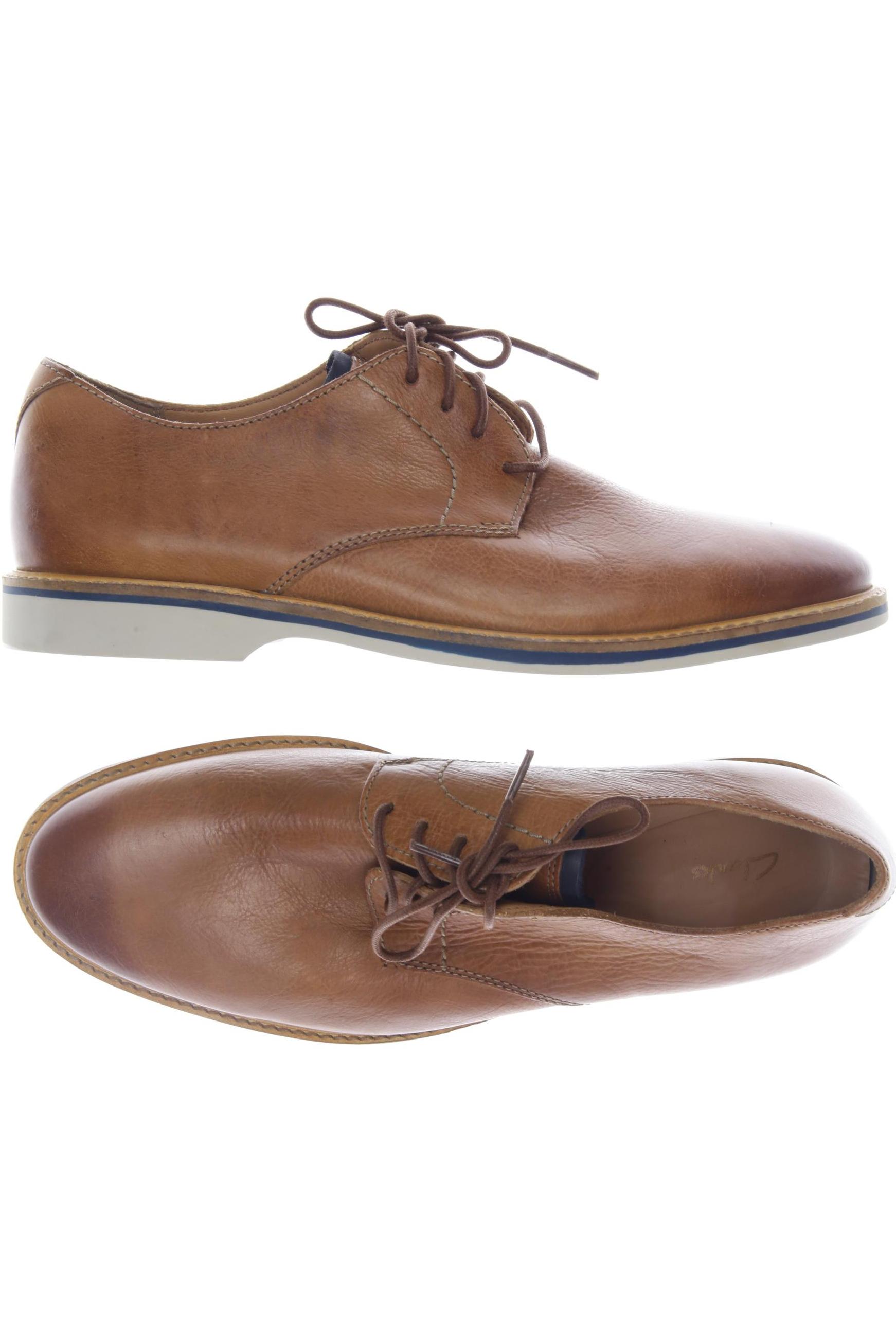 

Clarks Herren Halbschuh, orange, Gr. 43