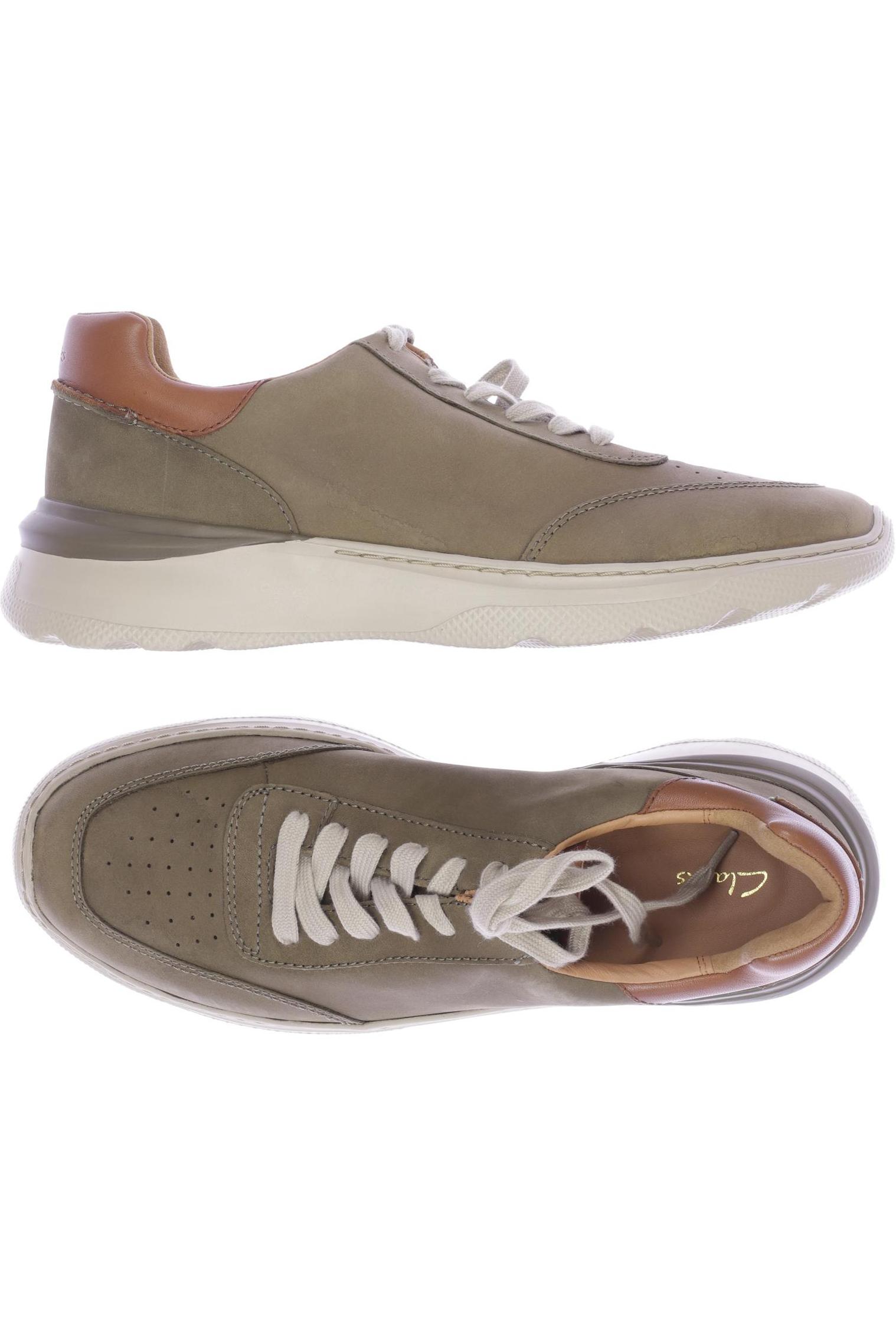 

Clarks Herren Halbschuh, grün, Gr. 42