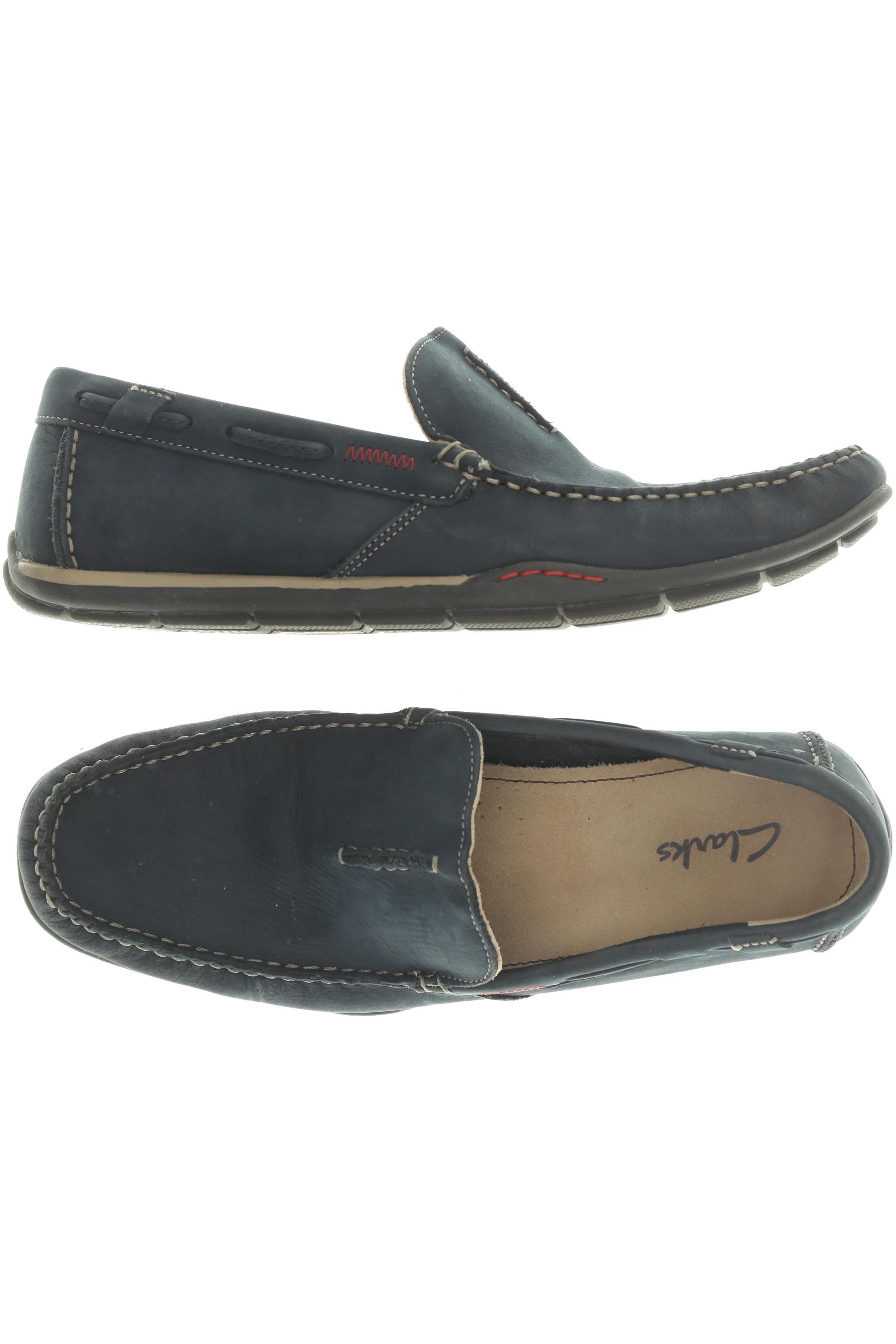 Thumbnail - Clarks Herren Halbschuh, blau, Gr. 10.5