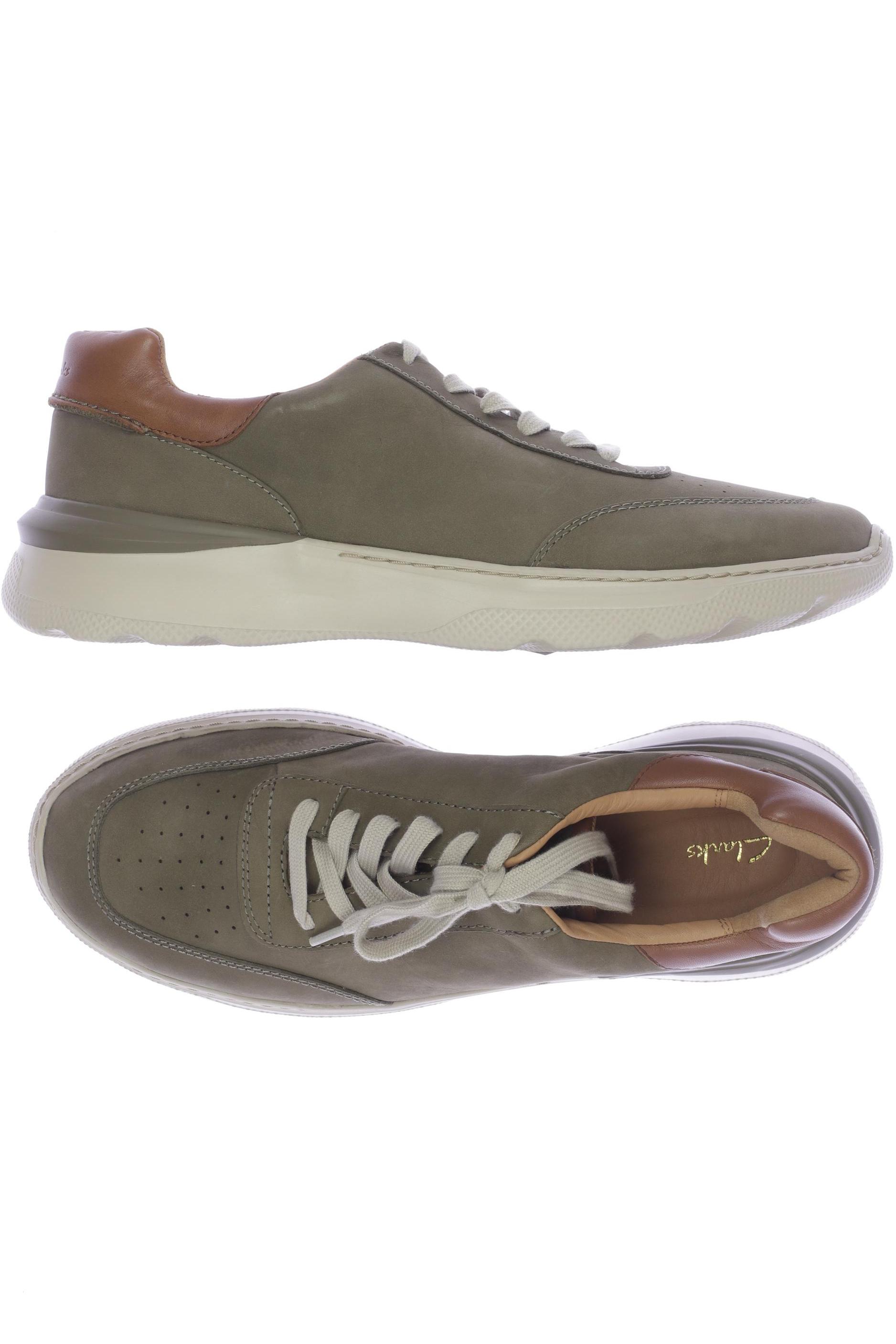 

Clarks Herren Halbschuh, grün, Gr. 44