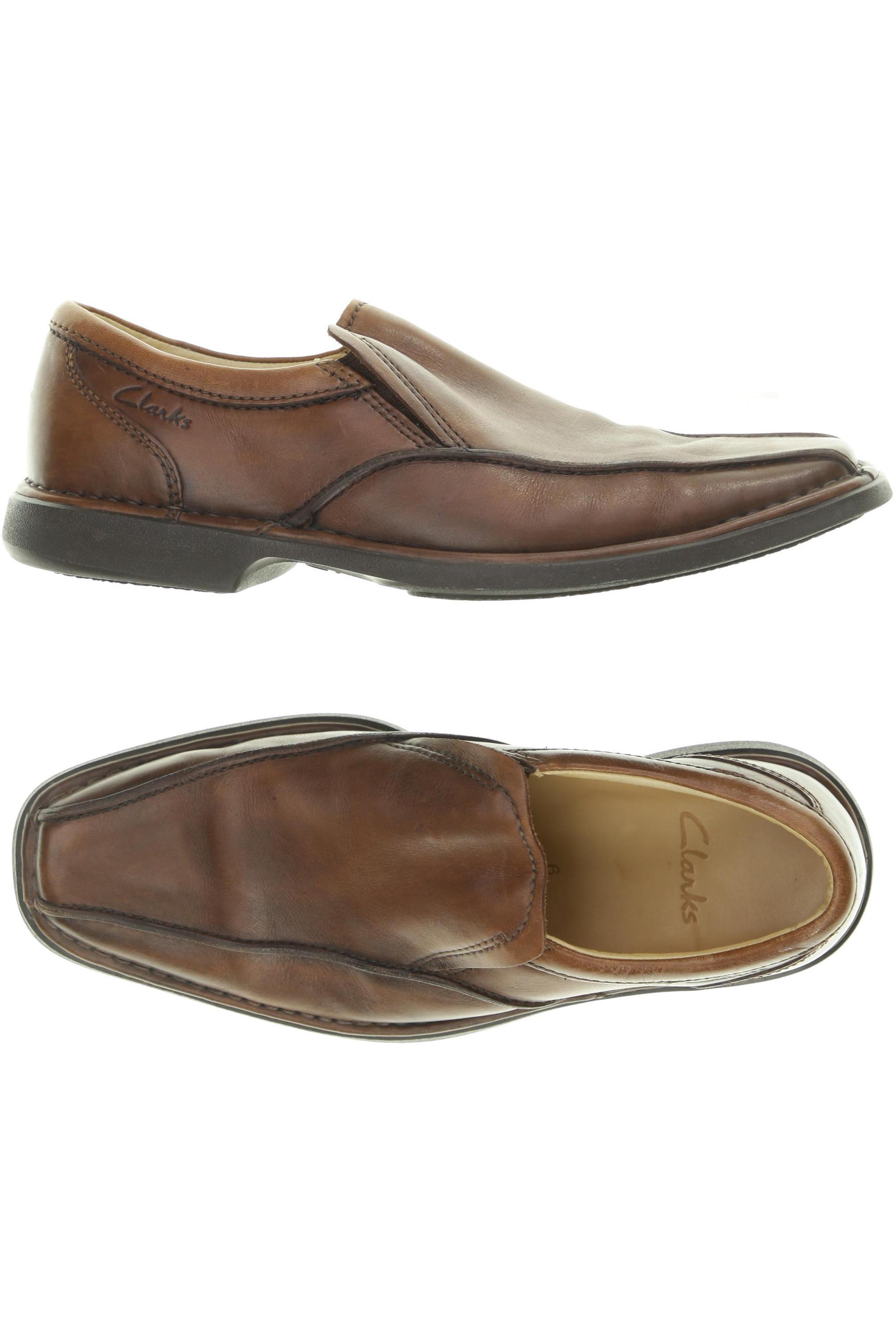

Clarks Herren Halbschuh, braun, Gr. 6