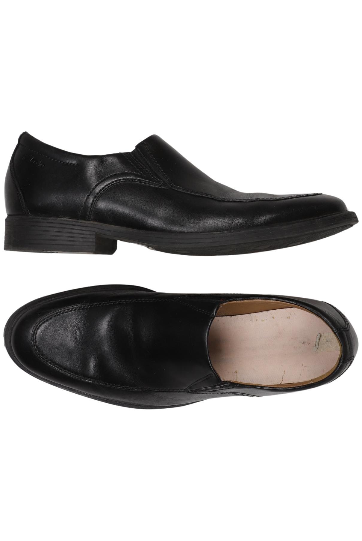 

Clarks Herren Halbschuh, schwarz, Gr. 39.5