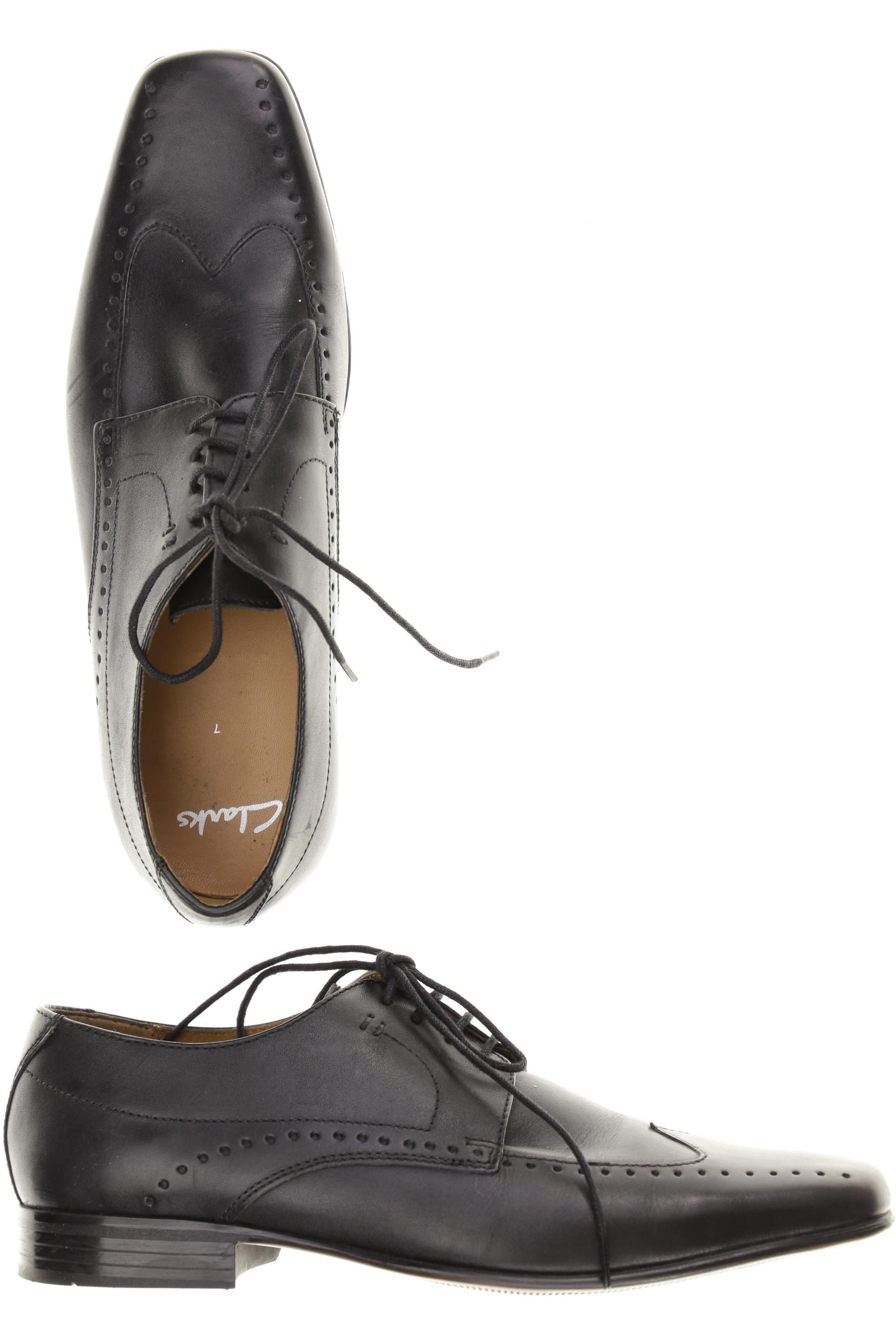 

Clarks Herren Halbschuh, schwarz, Gr. 7