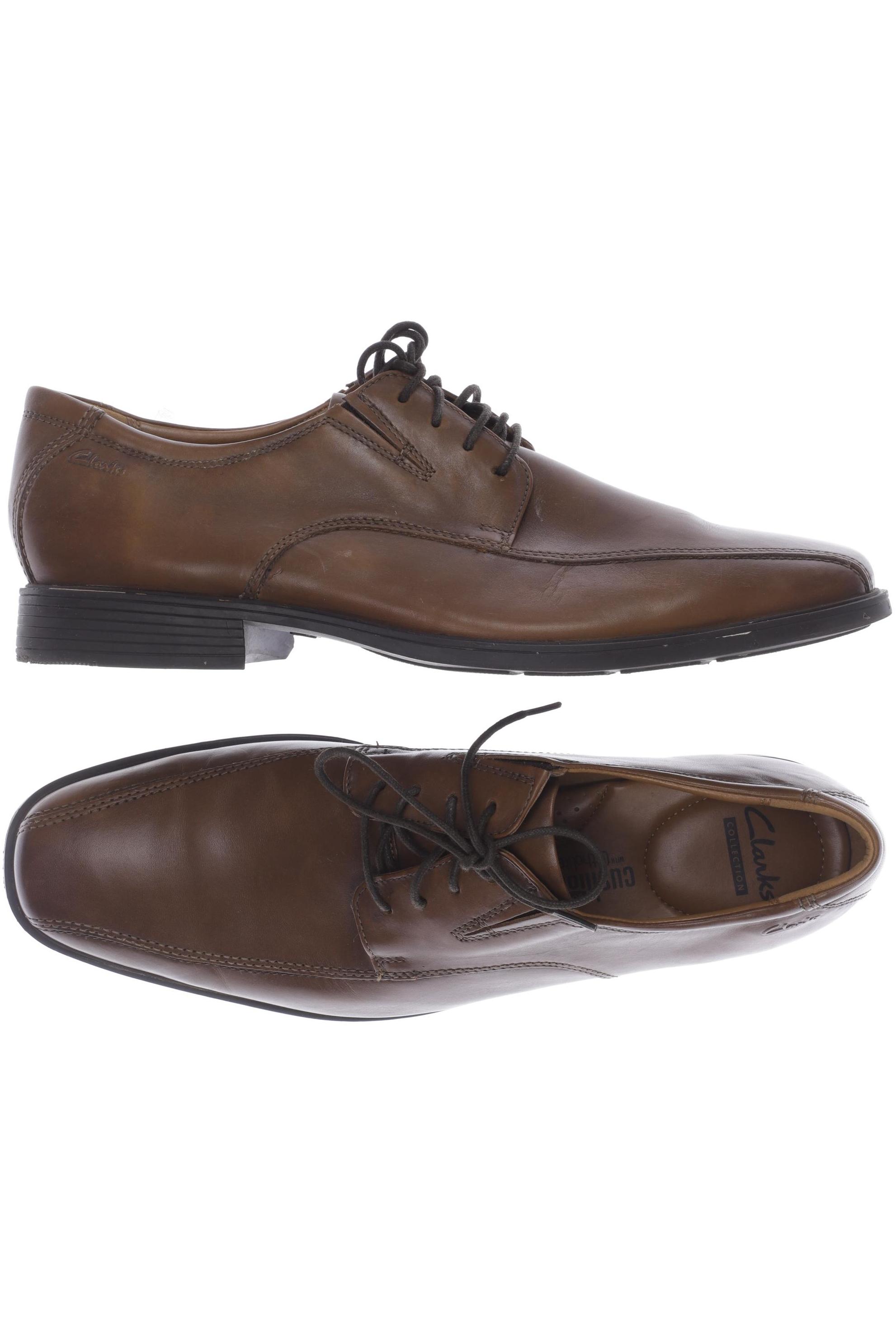 

Clarks Herren Halbschuh, braun, Gr. 45