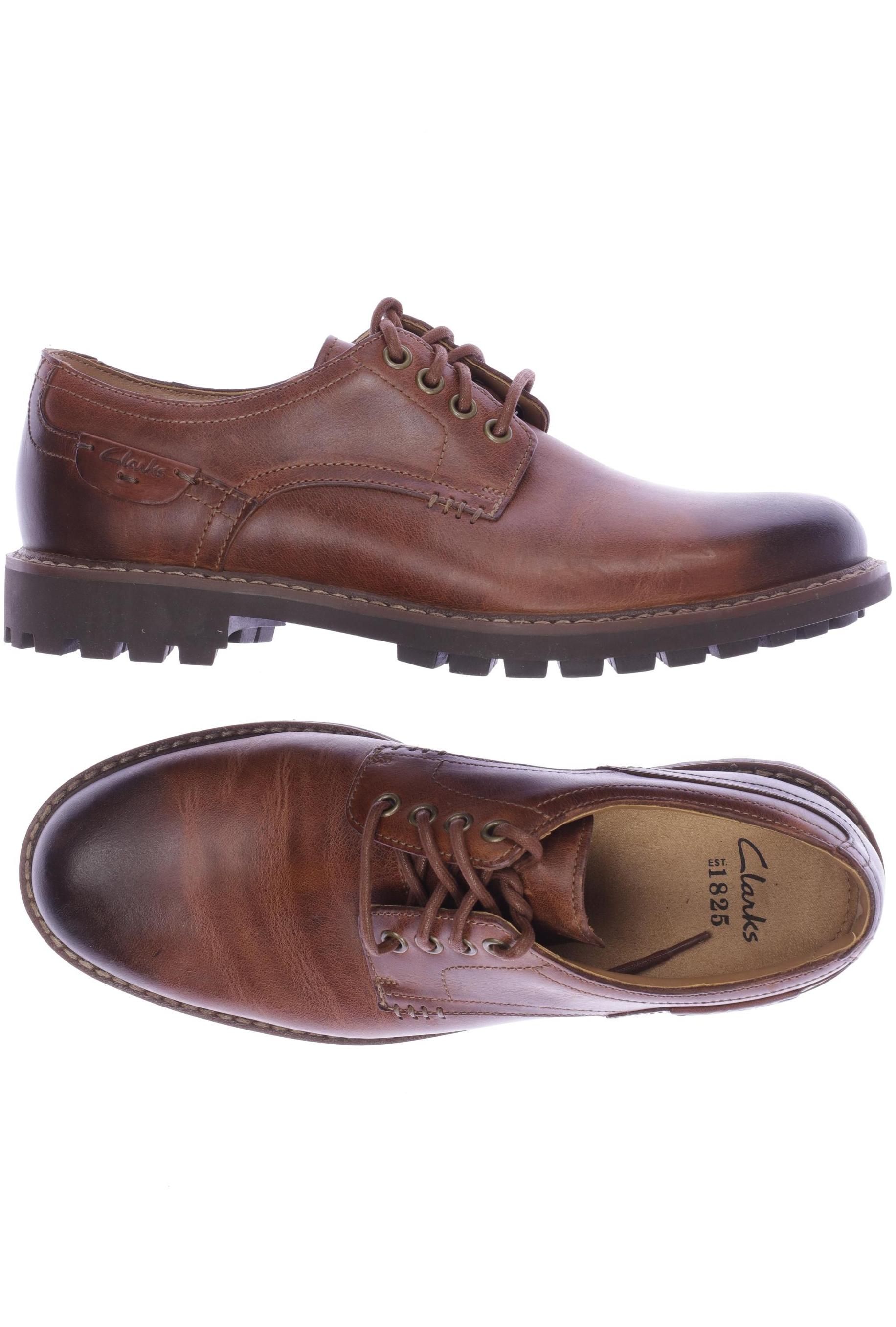

Clarks Herren Halbschuh, braun, Gr. 41