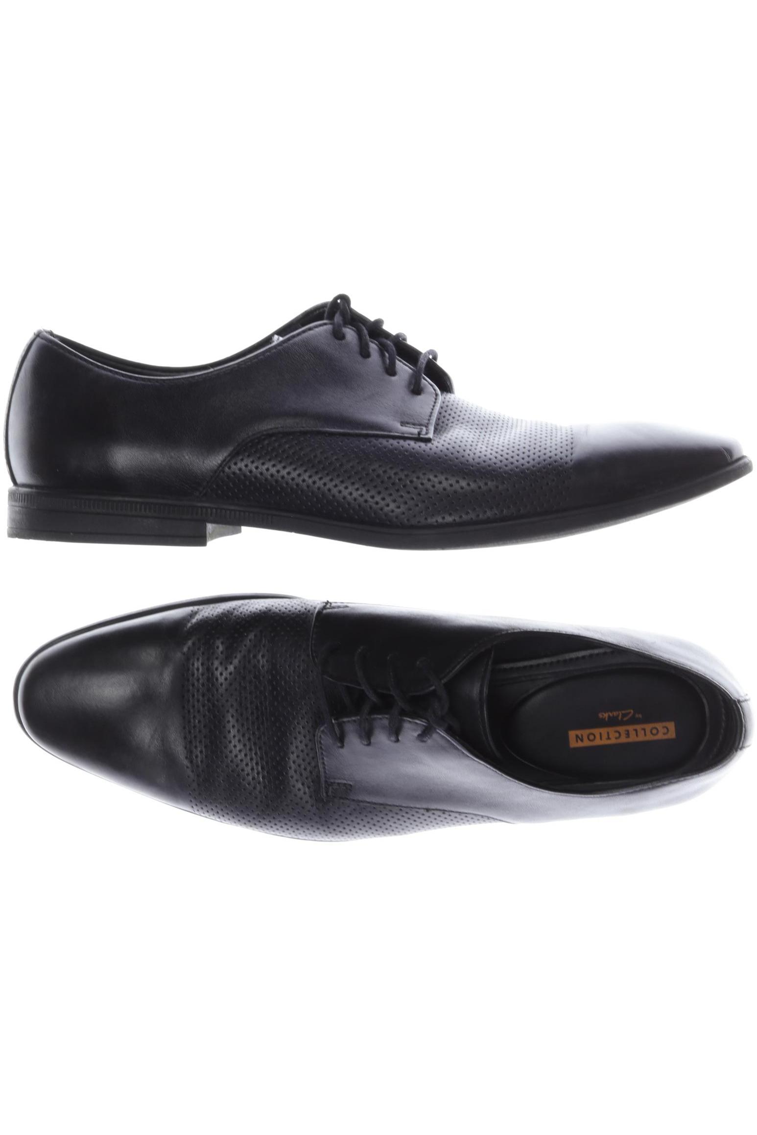

Clarks Herren Halbschuh, schwarz, Gr. 40