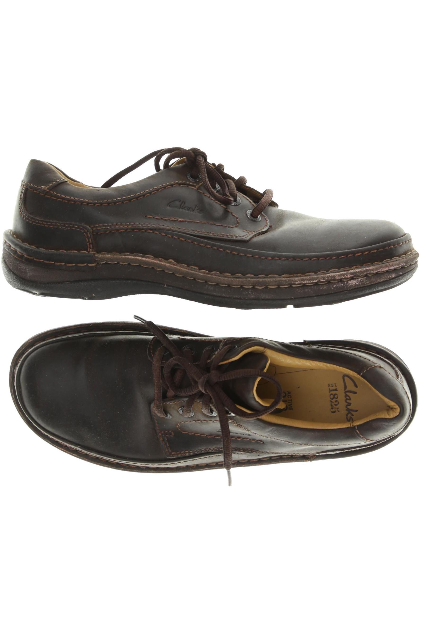 

Clarks Herren Halbschuh, braun, Gr. 8.5