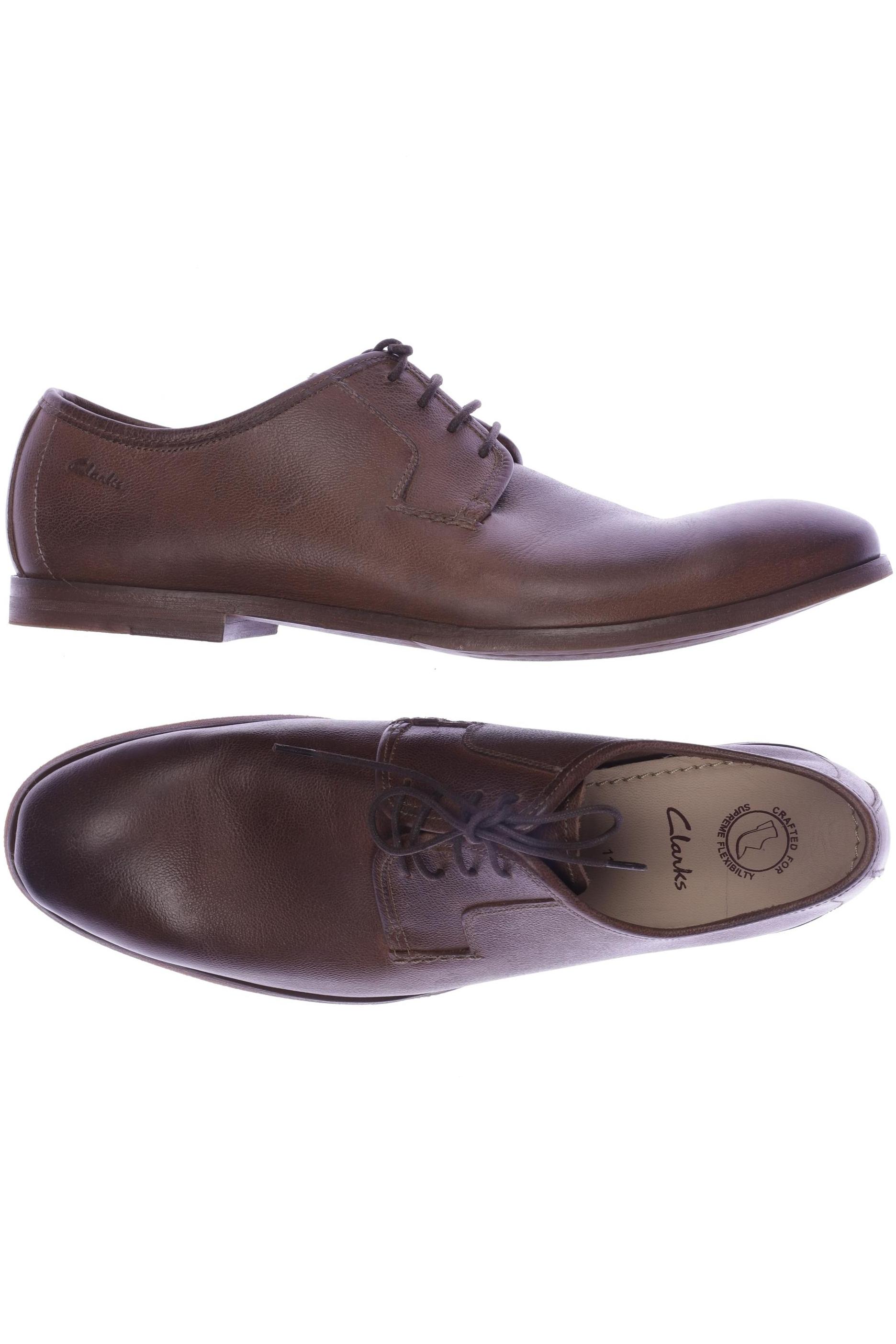 

Clarks Herren Halbschuh, braun, Gr. 11