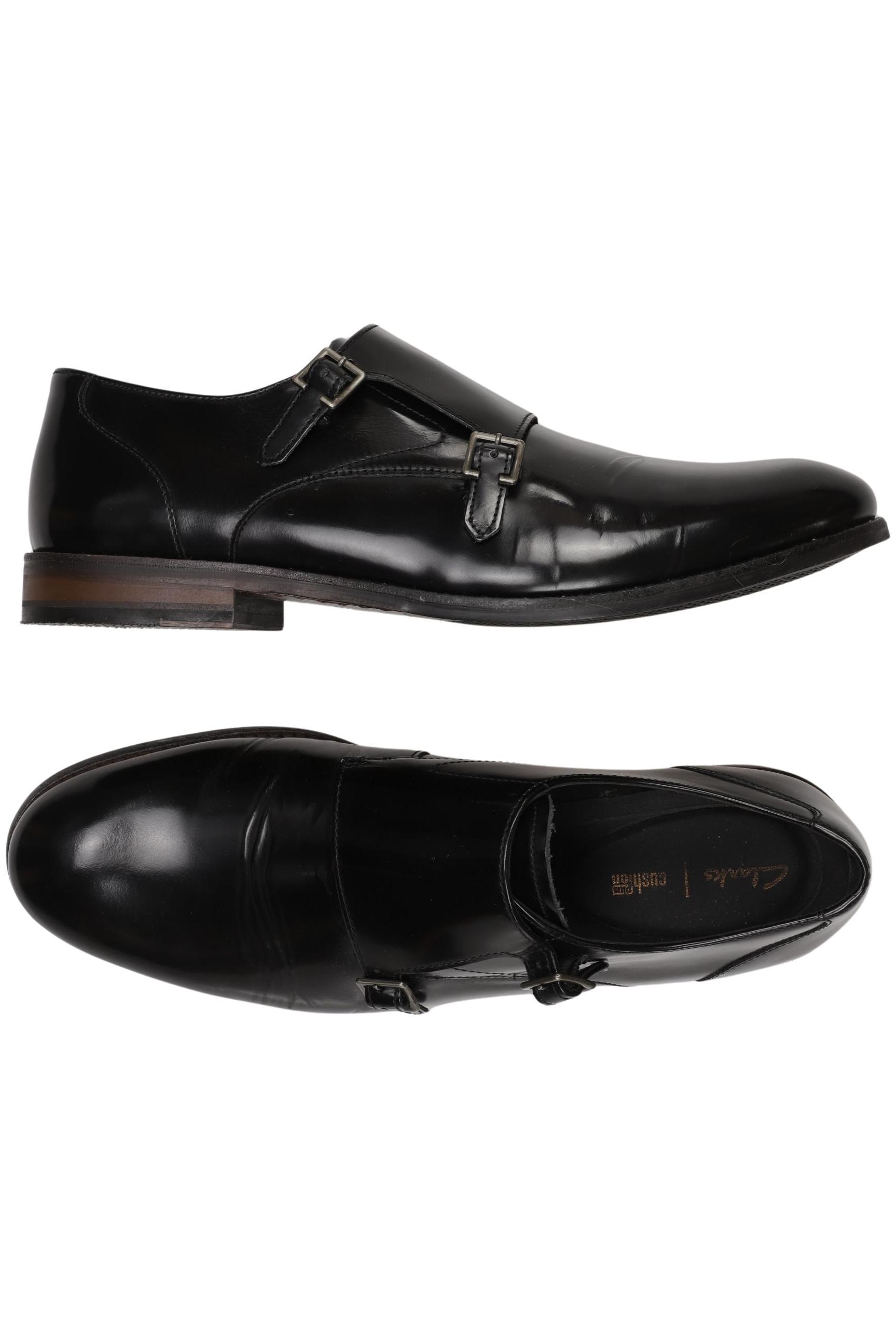 

Clarks Herren Halbschuh, schwarz, Gr. 46