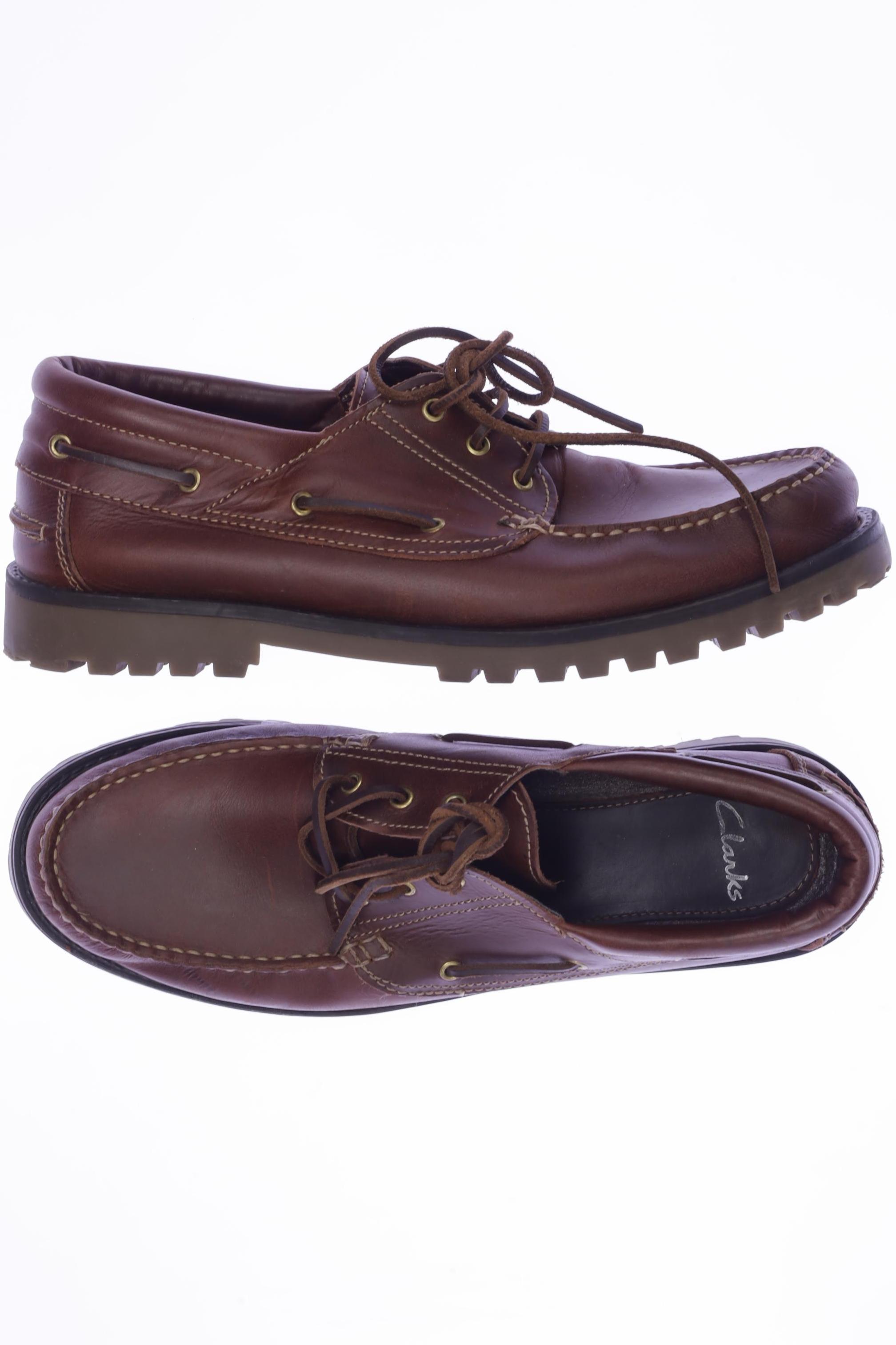 

Clarks Herren Halbschuh, braun, Gr. 46