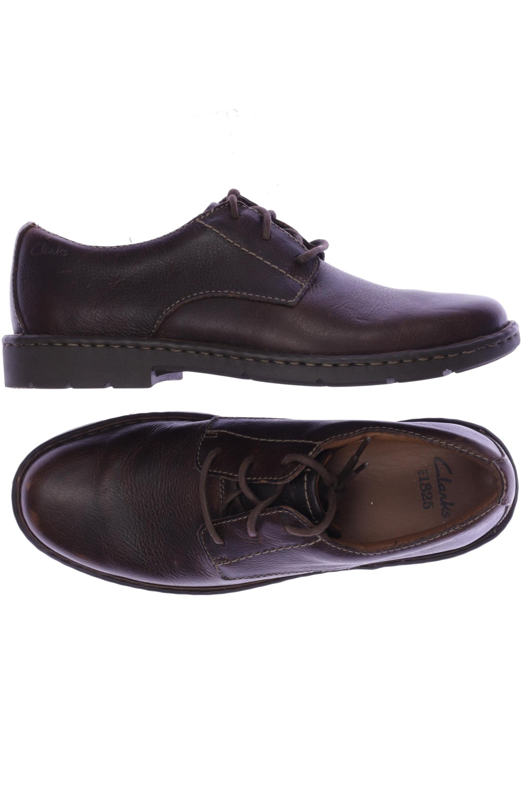 

Clarks Herren Halbschuh, braun, Gr. 8.5
