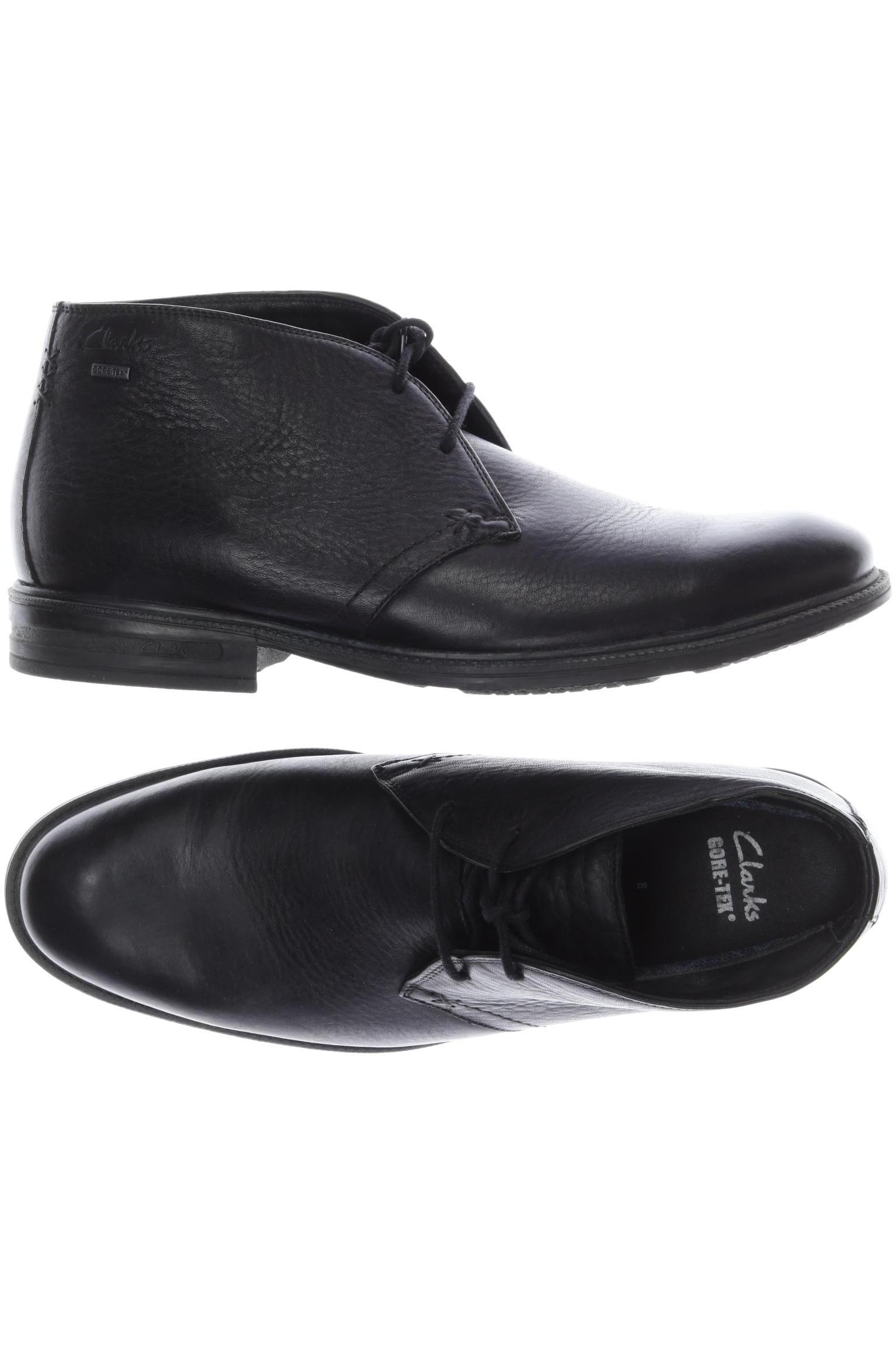 

Clarks Herren Halbschuh, schwarz, Gr. 8