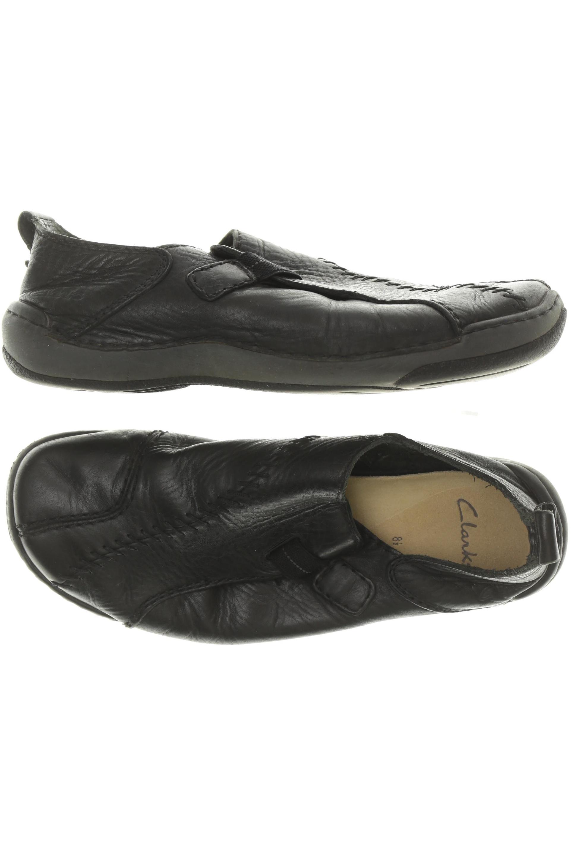 

Clarks Herren Halbschuh, schwarz, Gr. 8.5
