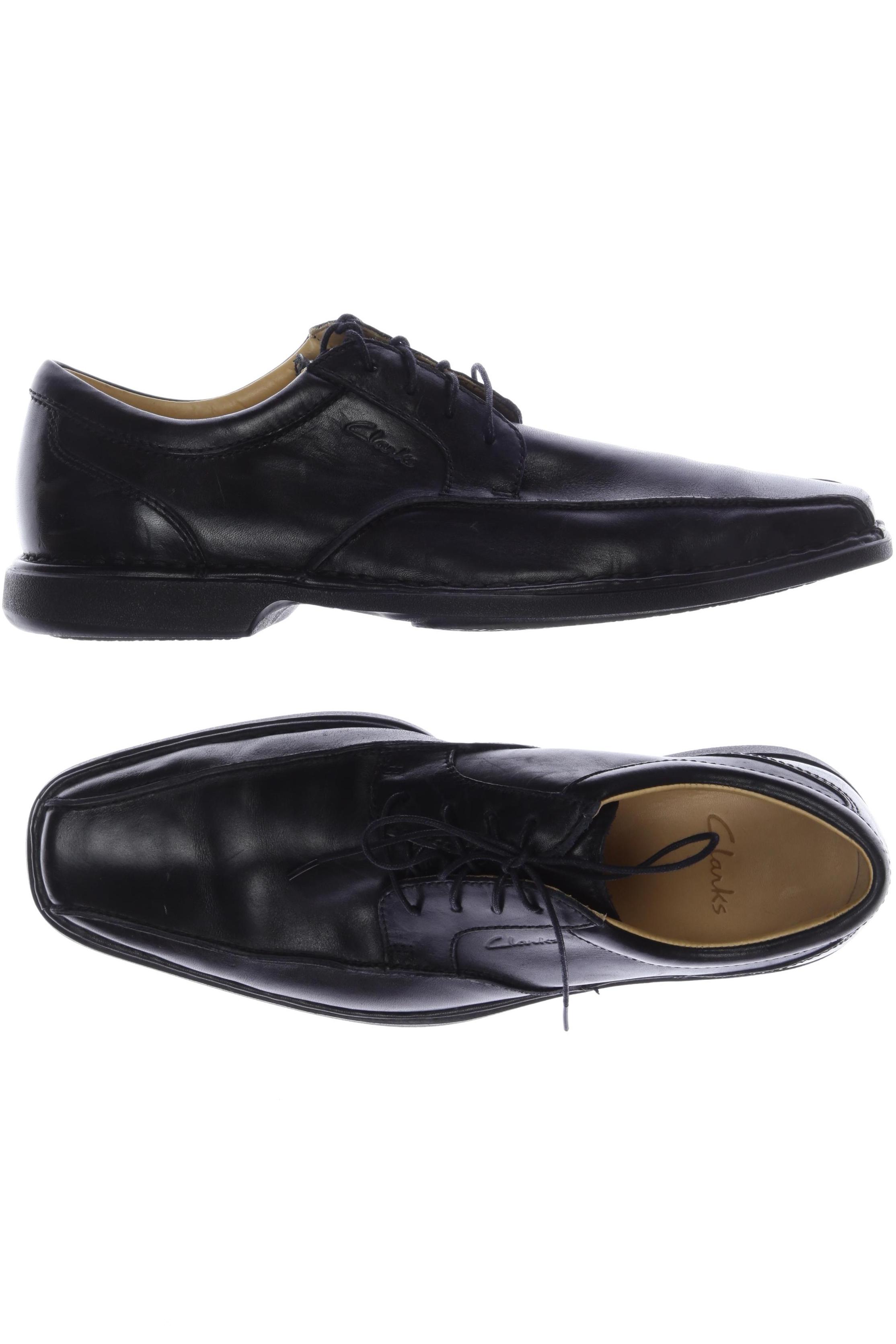 

Clarks Herren Halbschuh, schwarz, Gr. 10