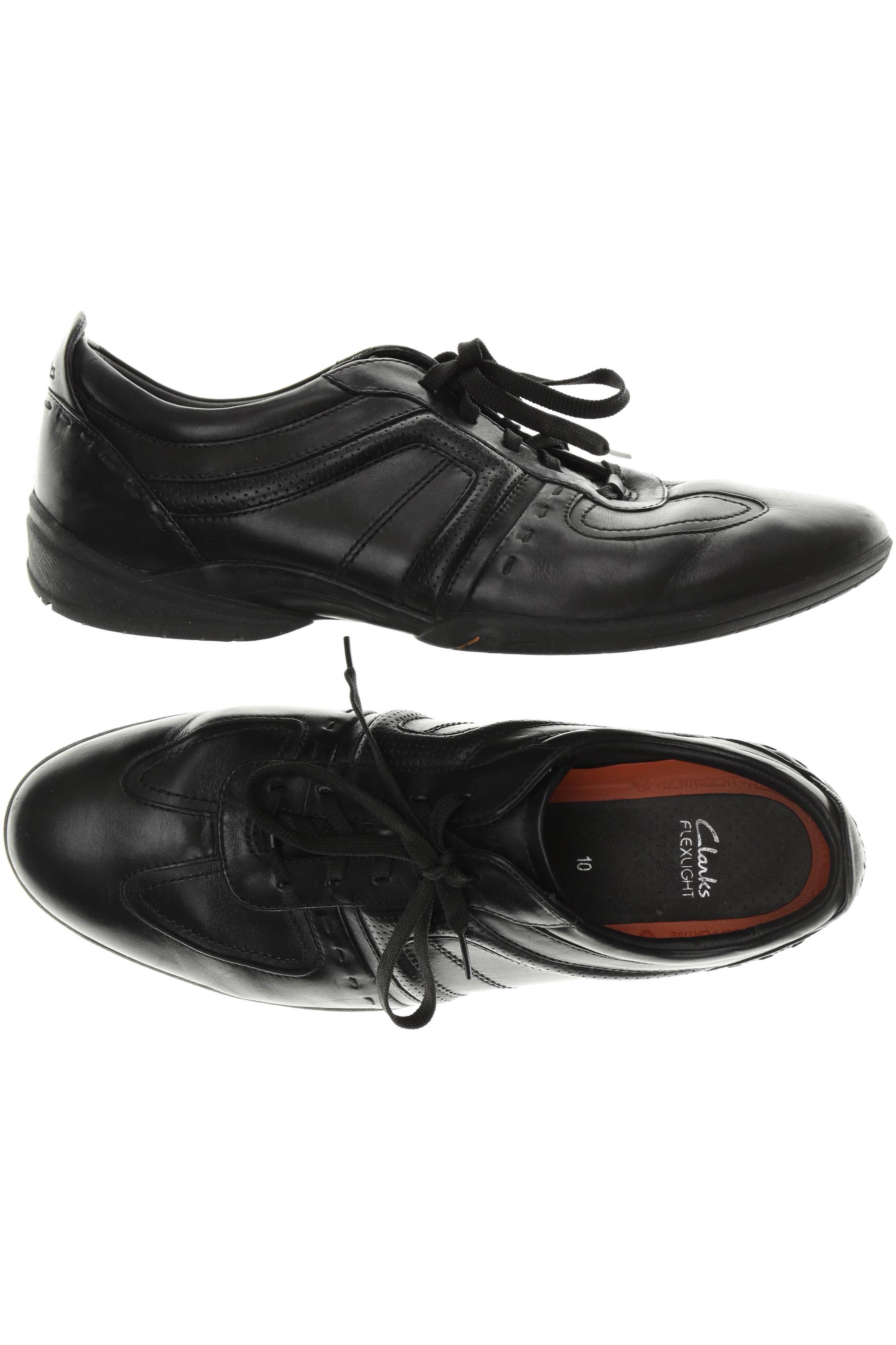 

Clarks Herren Halbschuh, schwarz, Gr. 10