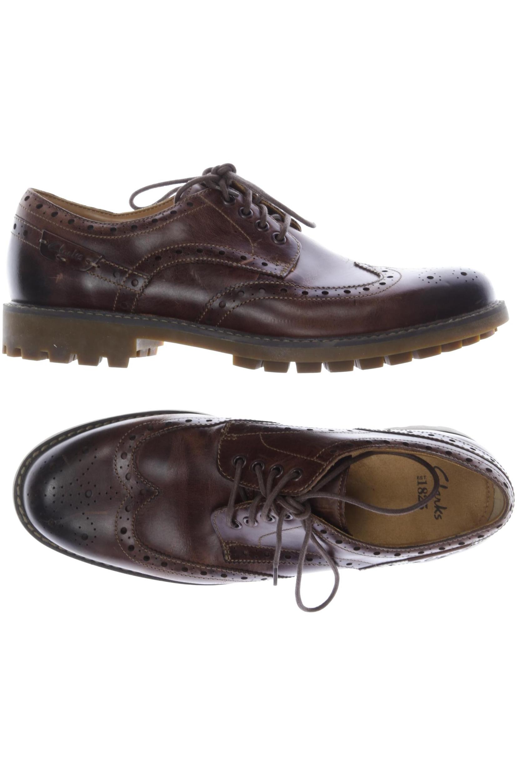 

Clarks Herren Halbschuh, braun, Gr. 11