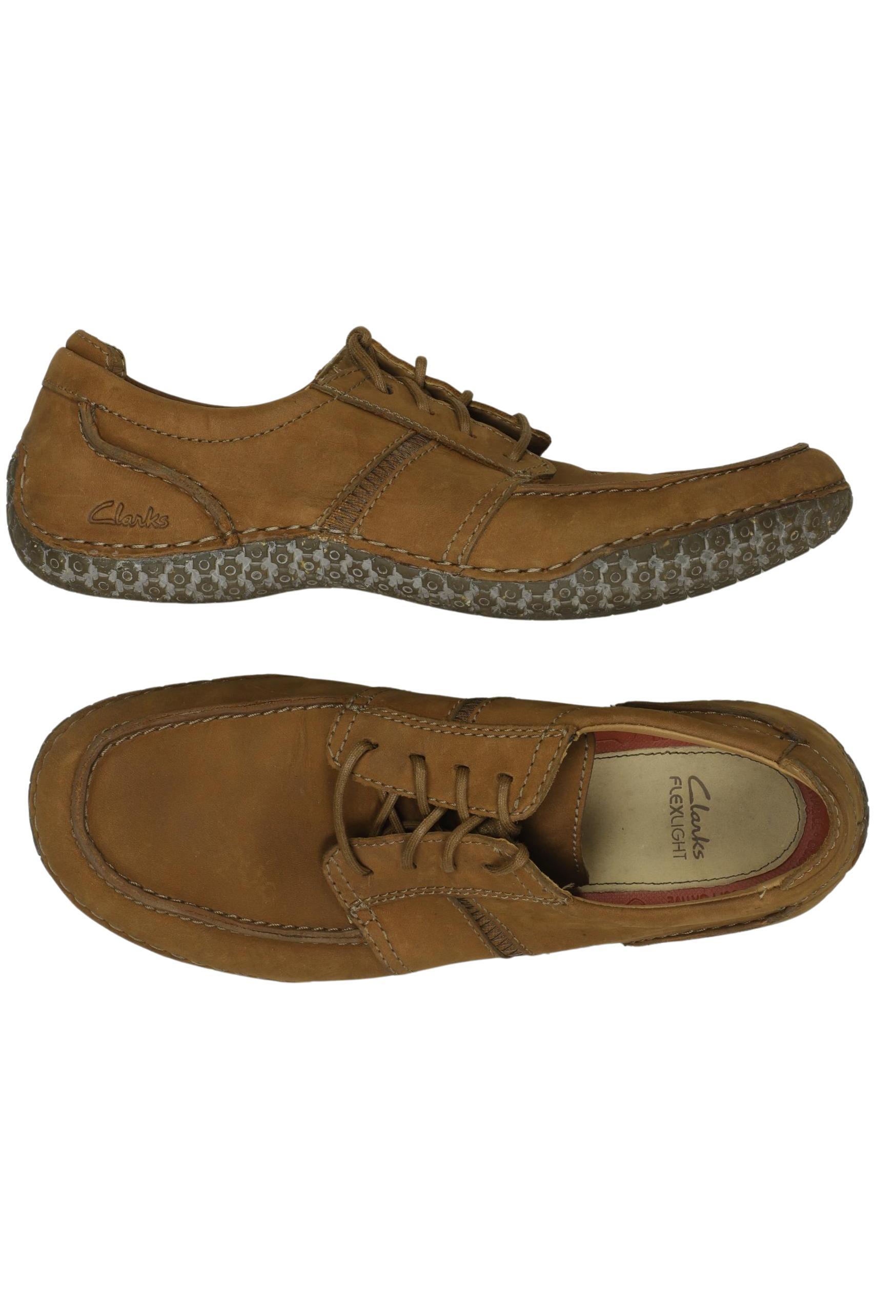 

Clarks Herren Halbschuh, braun, Gr. 8.5