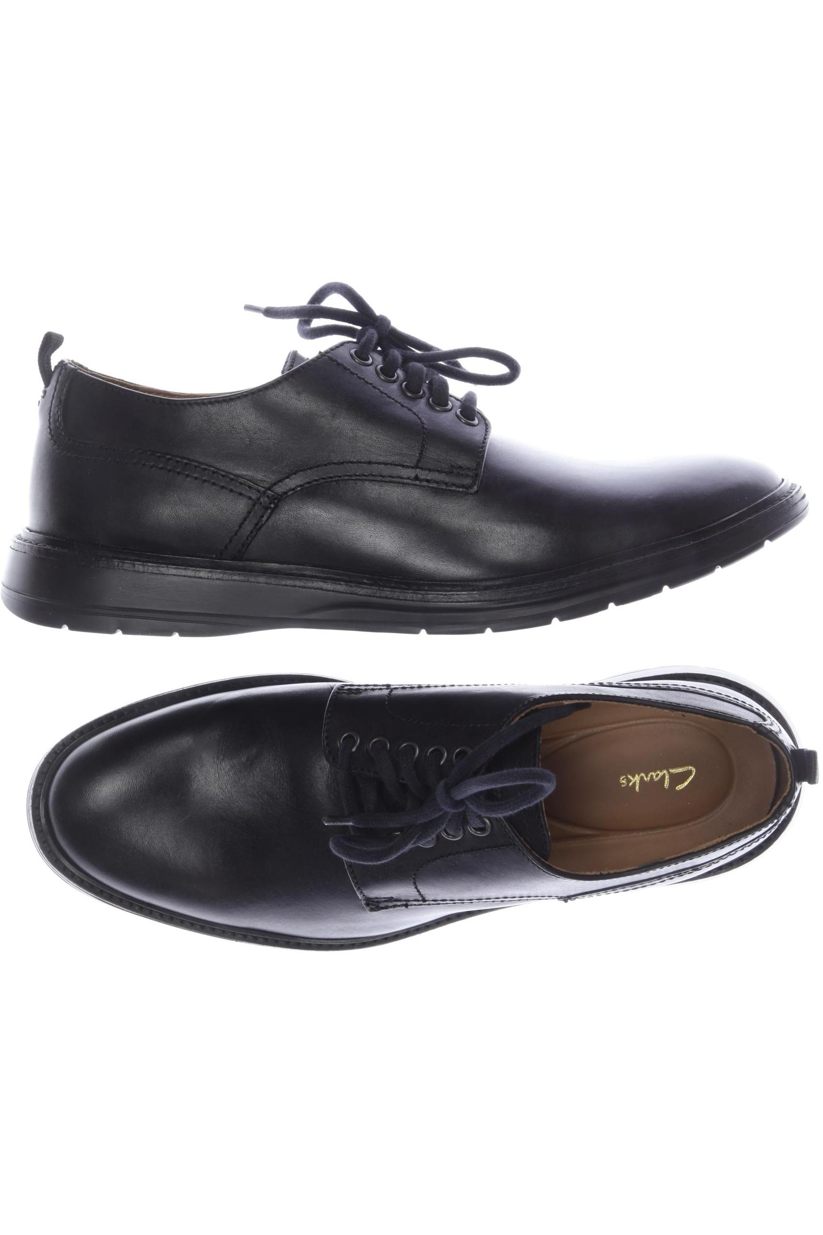 

Clarks Herren Halbschuh, schwarz, Gr. 43