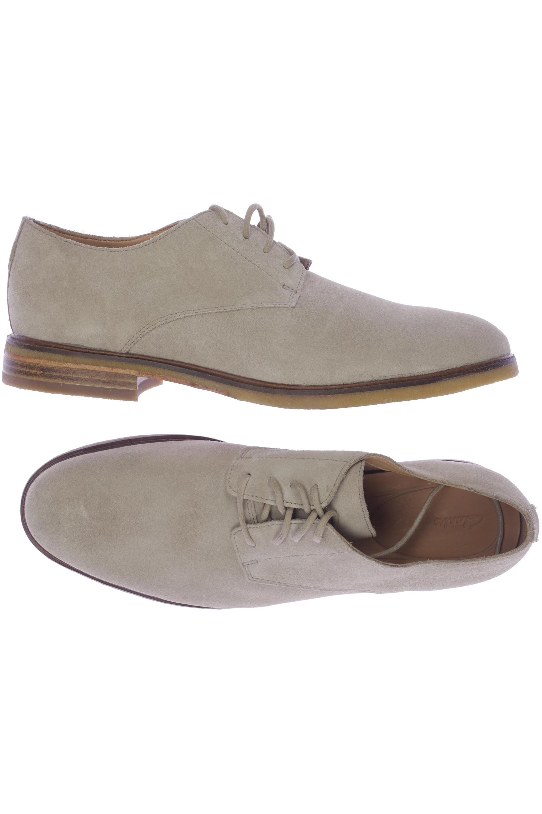 

Clarks Herren Halbschuh, beige, Gr. 45
