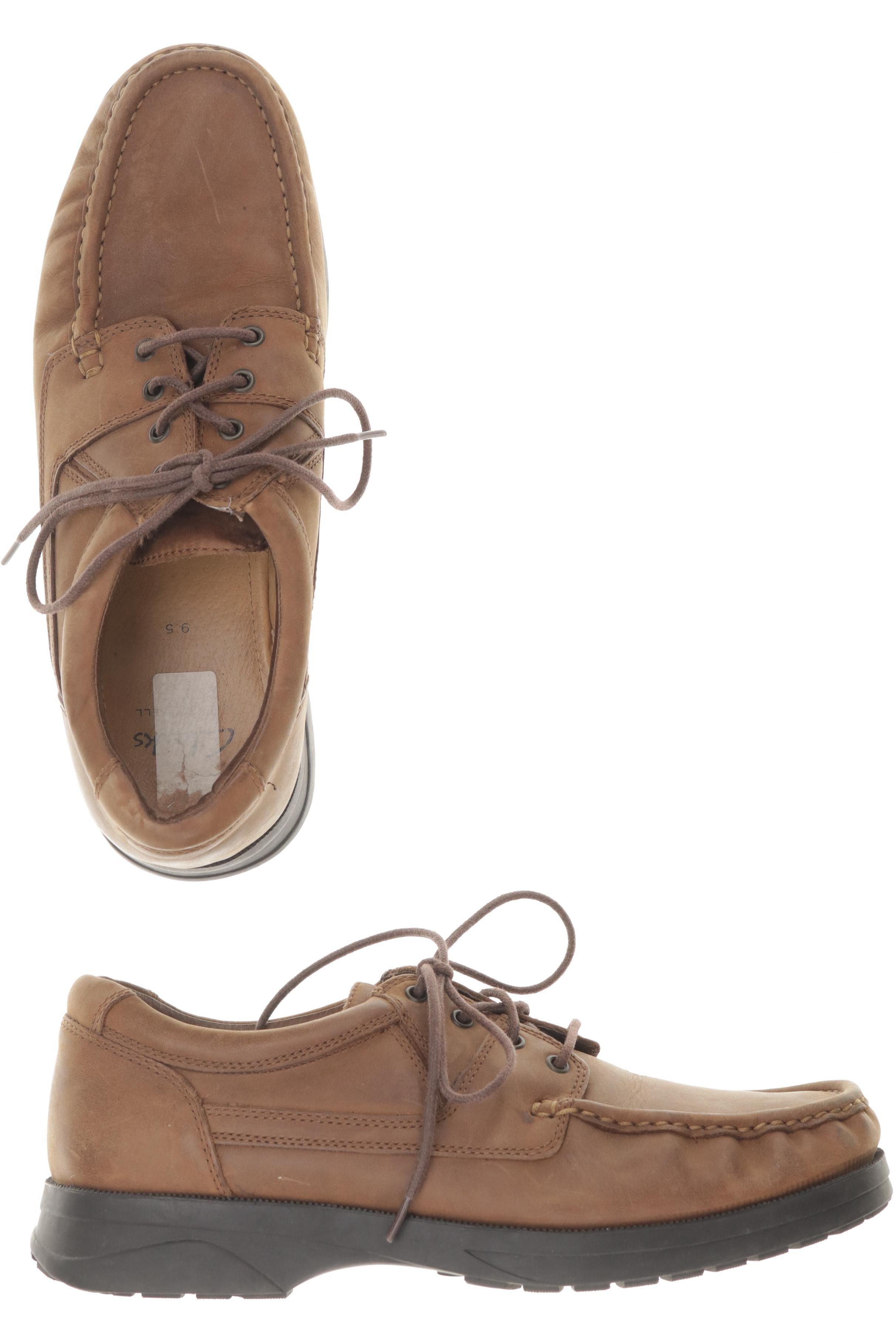 

Clarks Herren Halbschuh, braun, Gr. 9.5