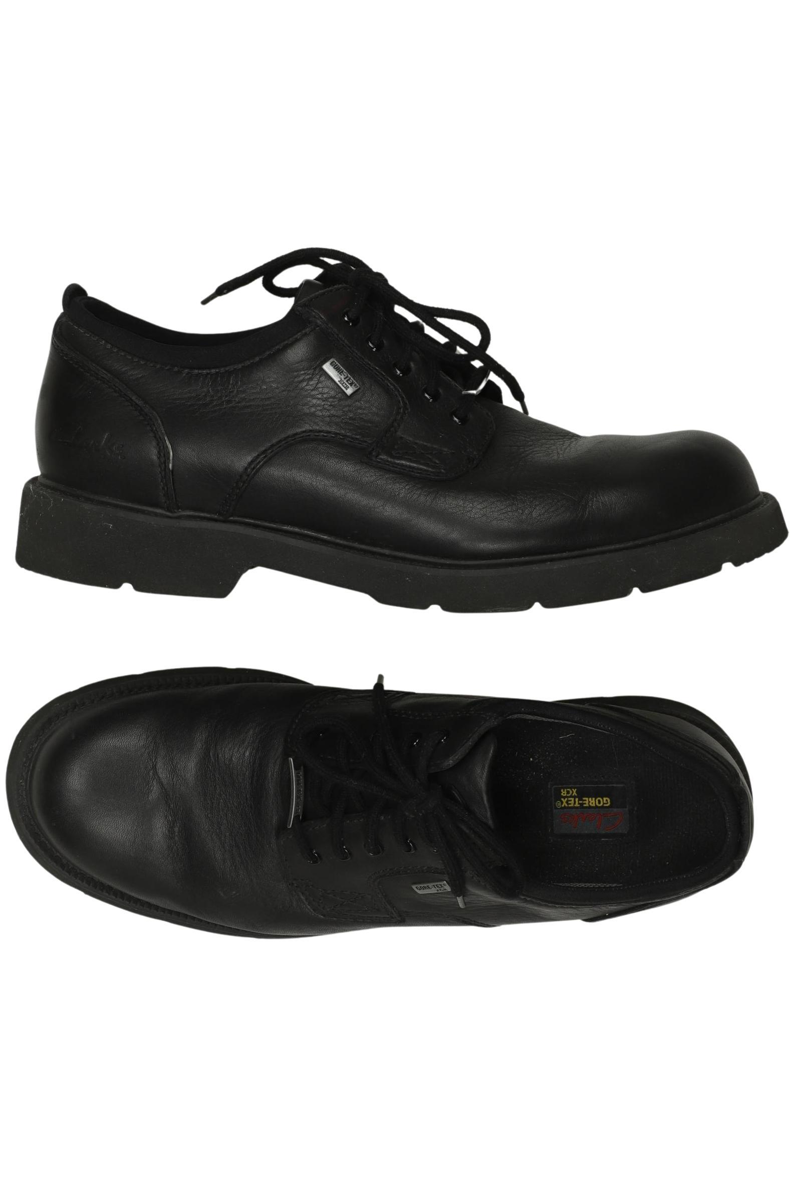 

Clarks Herren Halbschuh, schwarz, Gr. 44.5