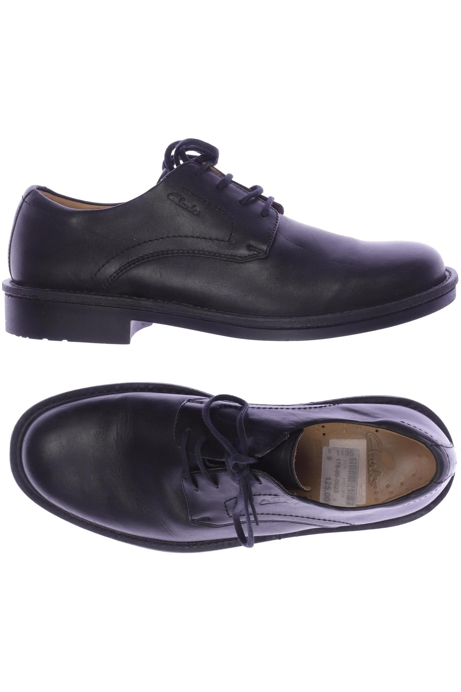 

Clarks Herren Halbschuh, schwarz, Gr. 9