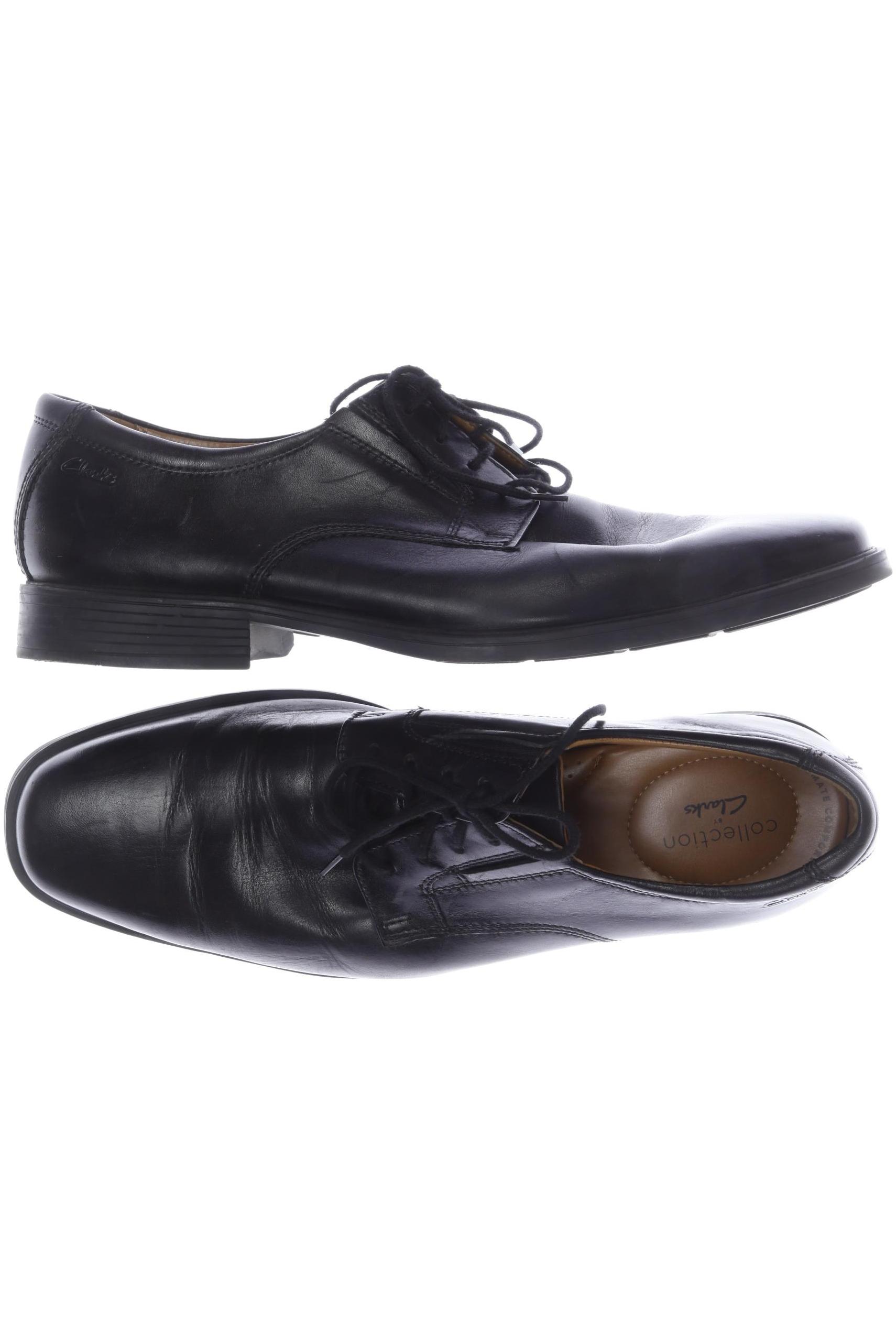 

Clarks Herren Halbschuh, schwarz, Gr. 44