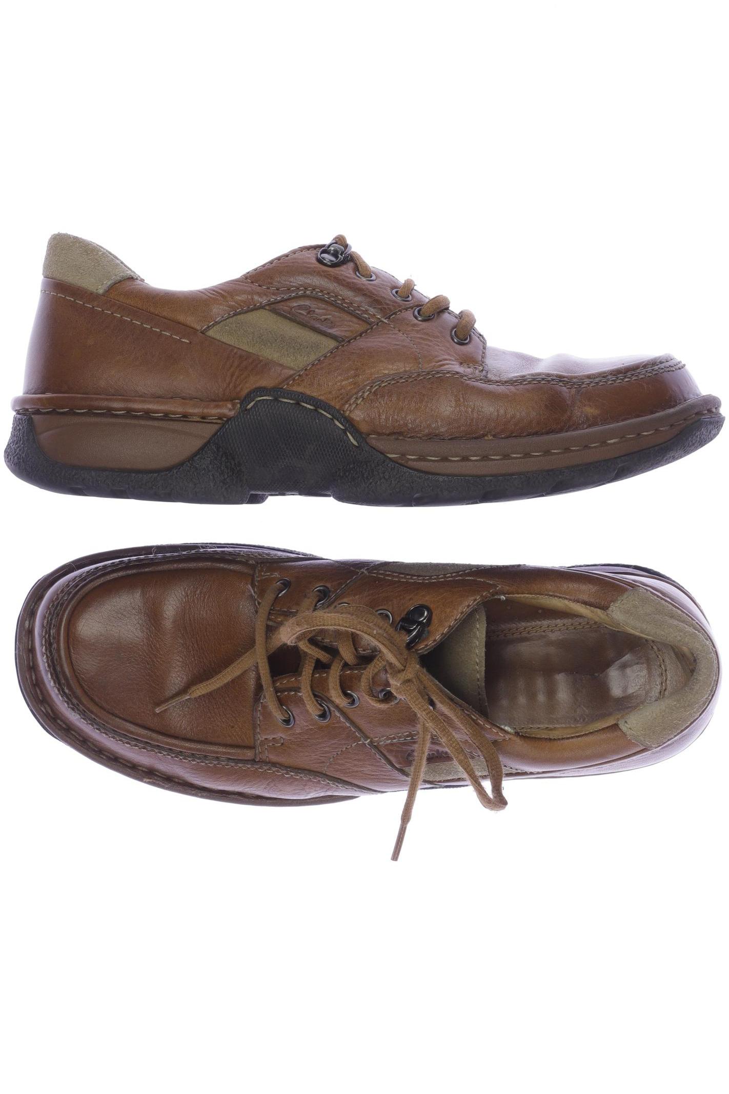 

Clarks Herren Halbschuh, braun, Gr. 9