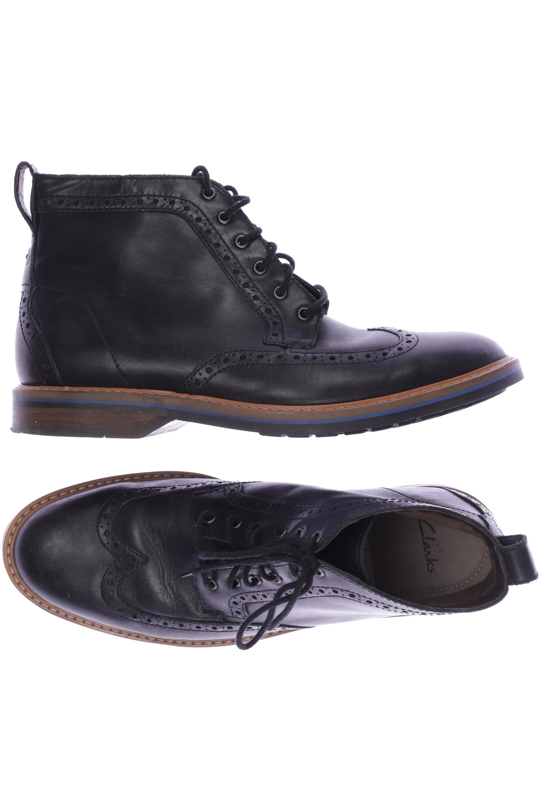 

Clarks Herren Halbschuh, schwarz, Gr. 44.5